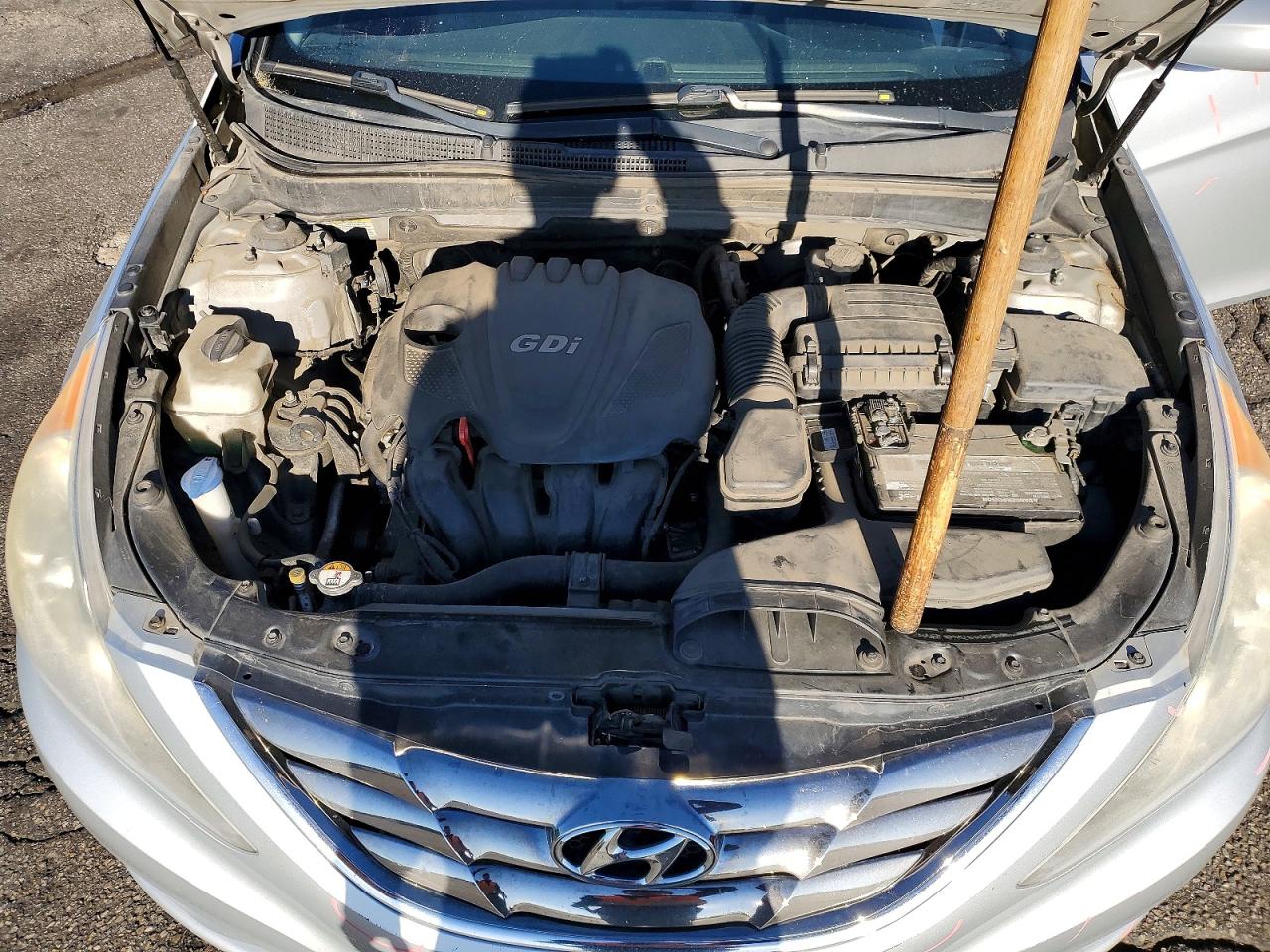 2013 Hyundai Sonata Se Silver vin: 5NPEC4AC8DH590020