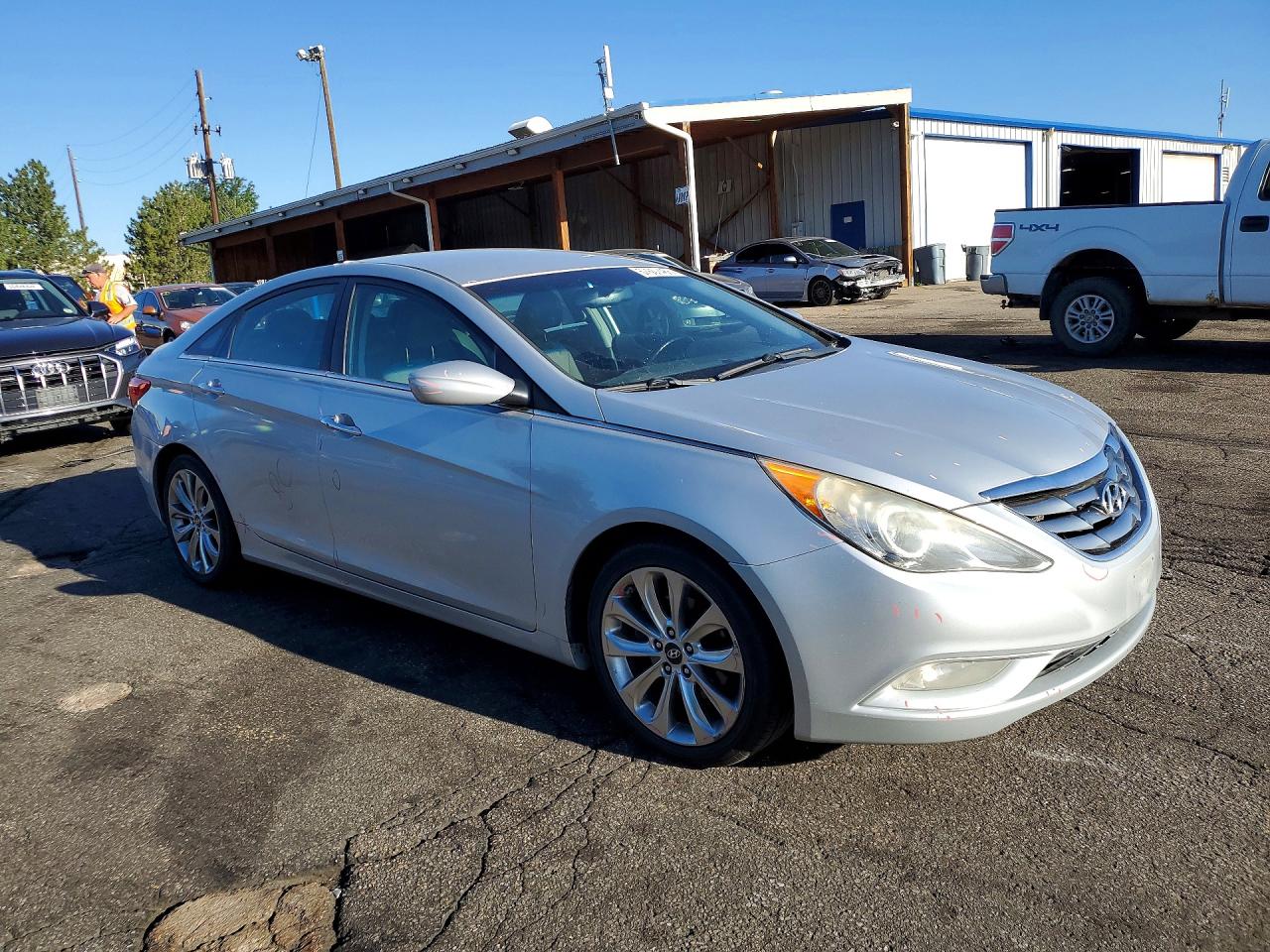 2013 Hyundai Sonata Se Silver vin: 5NPEC4AC8DH590020