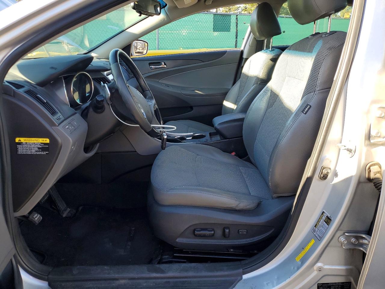 2013 Hyundai Sonata Se Silver vin: 5NPEC4AC8DH590020