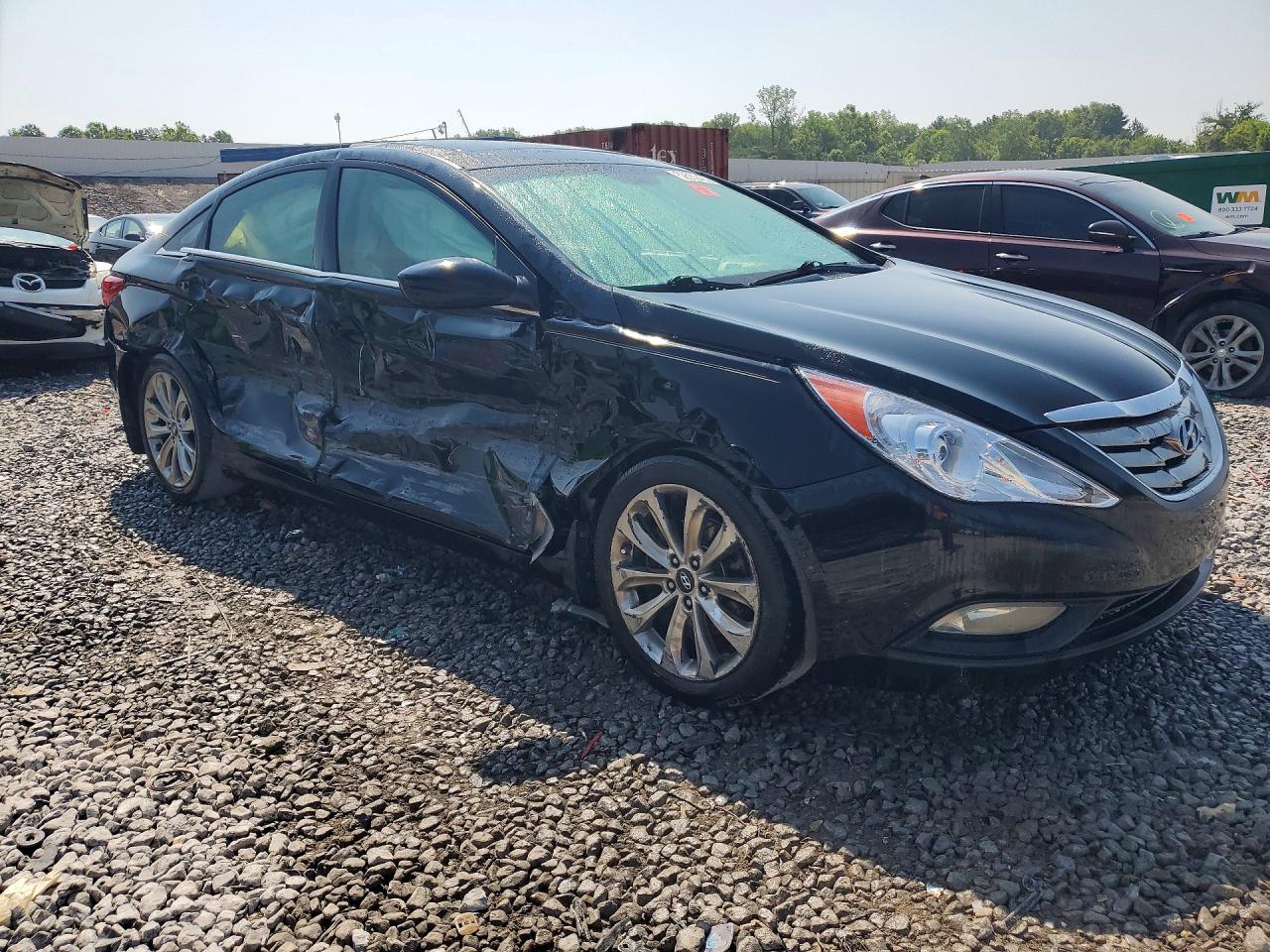 2013 Hyundai Sonata Se Black vin: 5NPEC4AC8DH590681