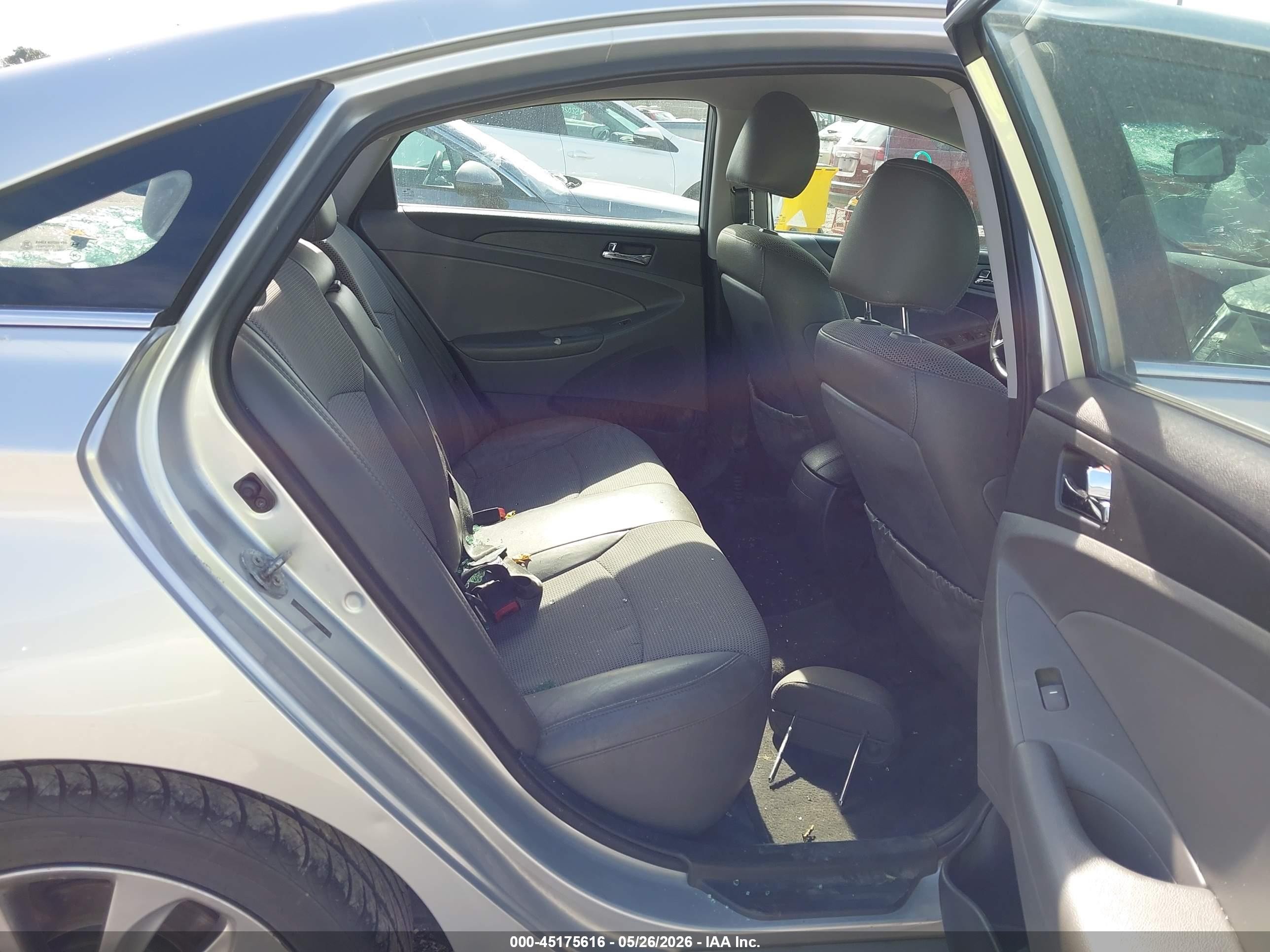 2013 Hyundai Sonata Se Silver vin: 5NPEC4AC8DH597176