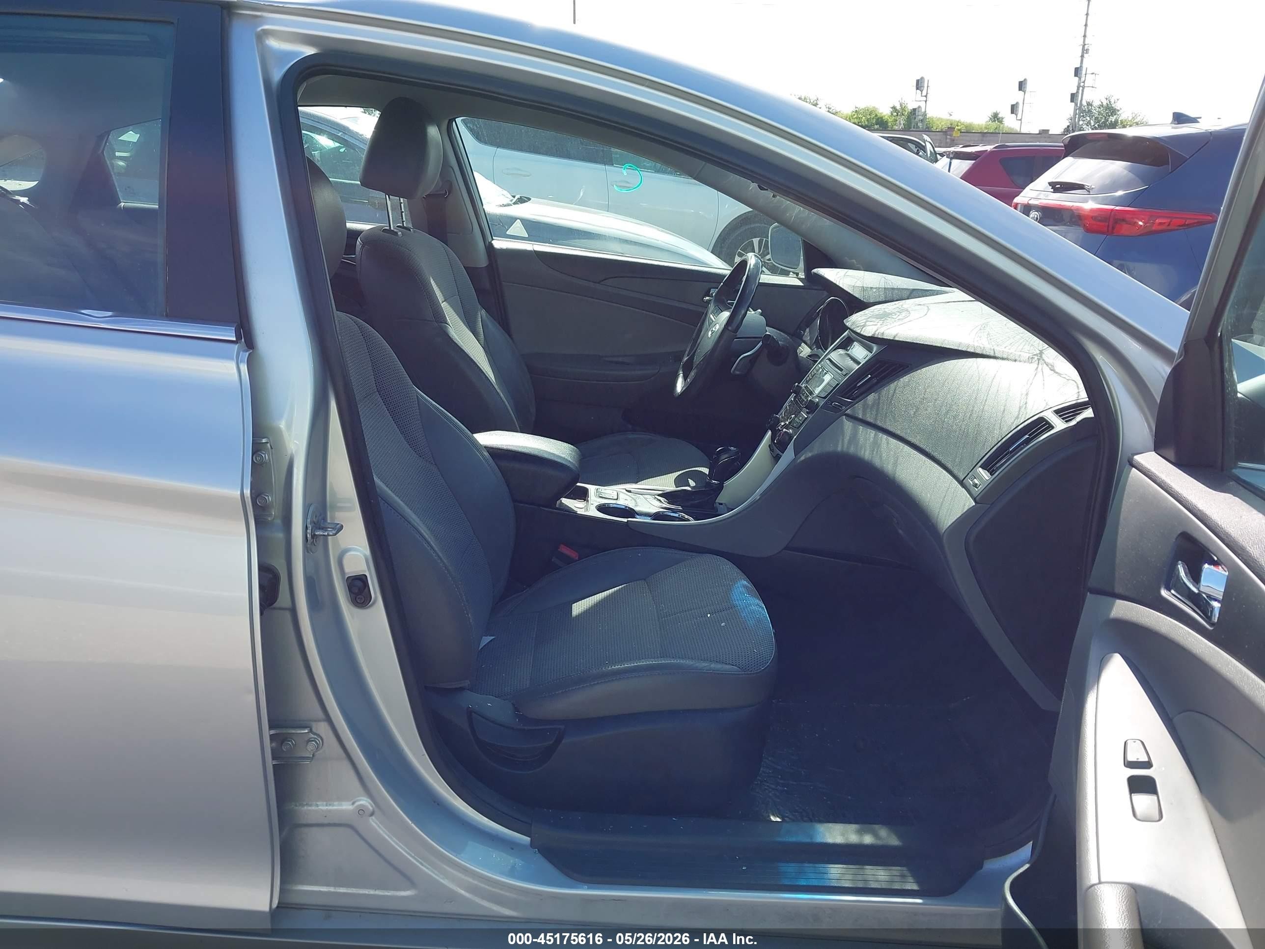 2013 Hyundai Sonata Se Silver vin: 5NPEC4AC8DH597176