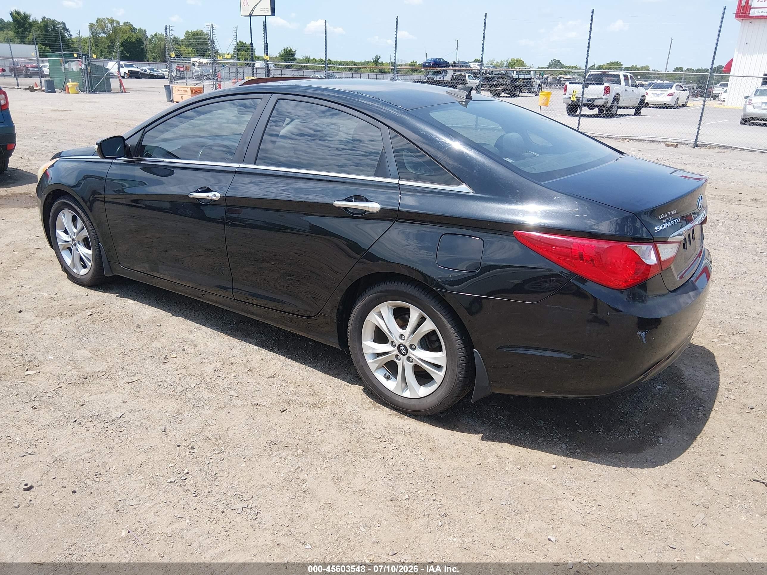 2013 Hyundai Sonata Limited Black vin: 5NPEC4AC8DH599008