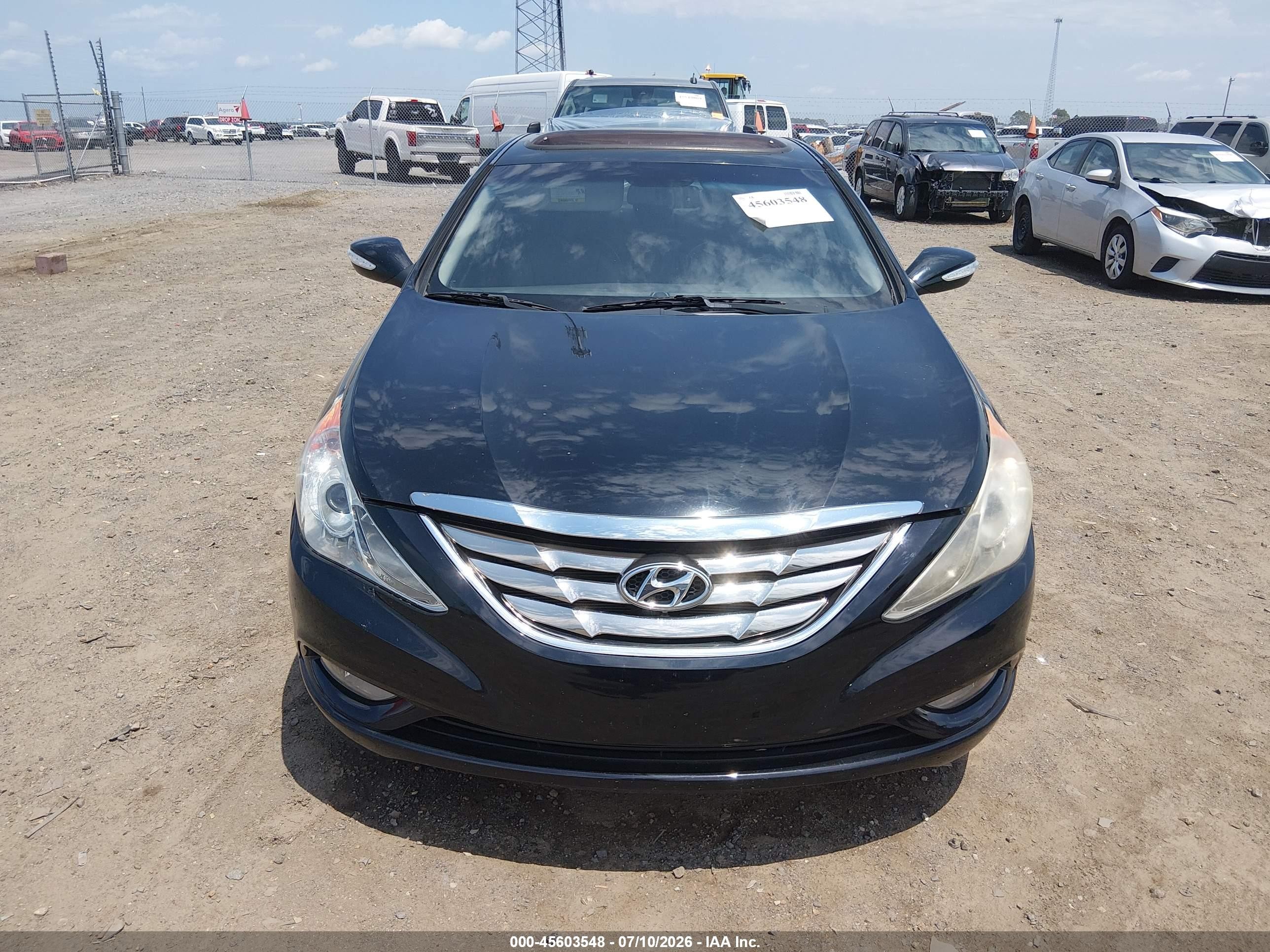 2013 Hyundai Sonata Limited Black vin: 5NPEC4AC8DH599008