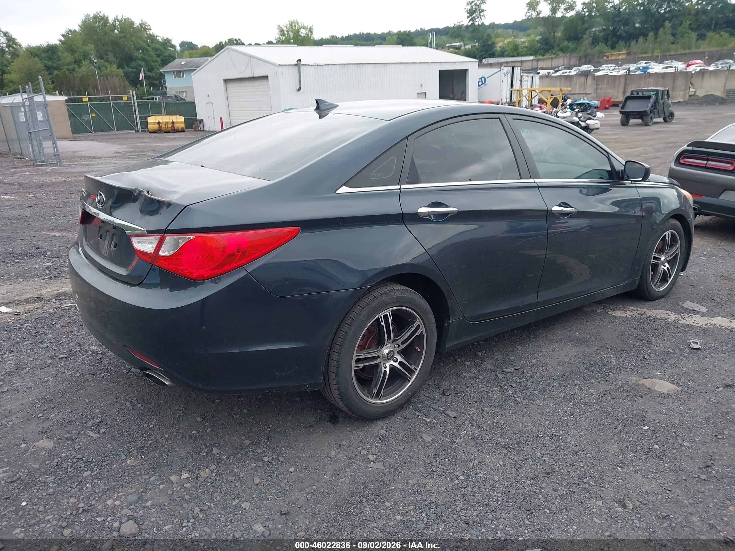 2013 Hyundai Sonata Se Blue vin: 5NPEC4AC8DH613604