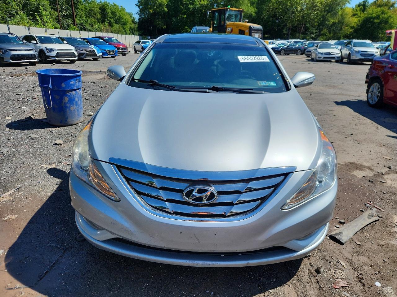 2013 Hyundai Sonata Limited Silver vin: 5NPEC4AC8DH616180
