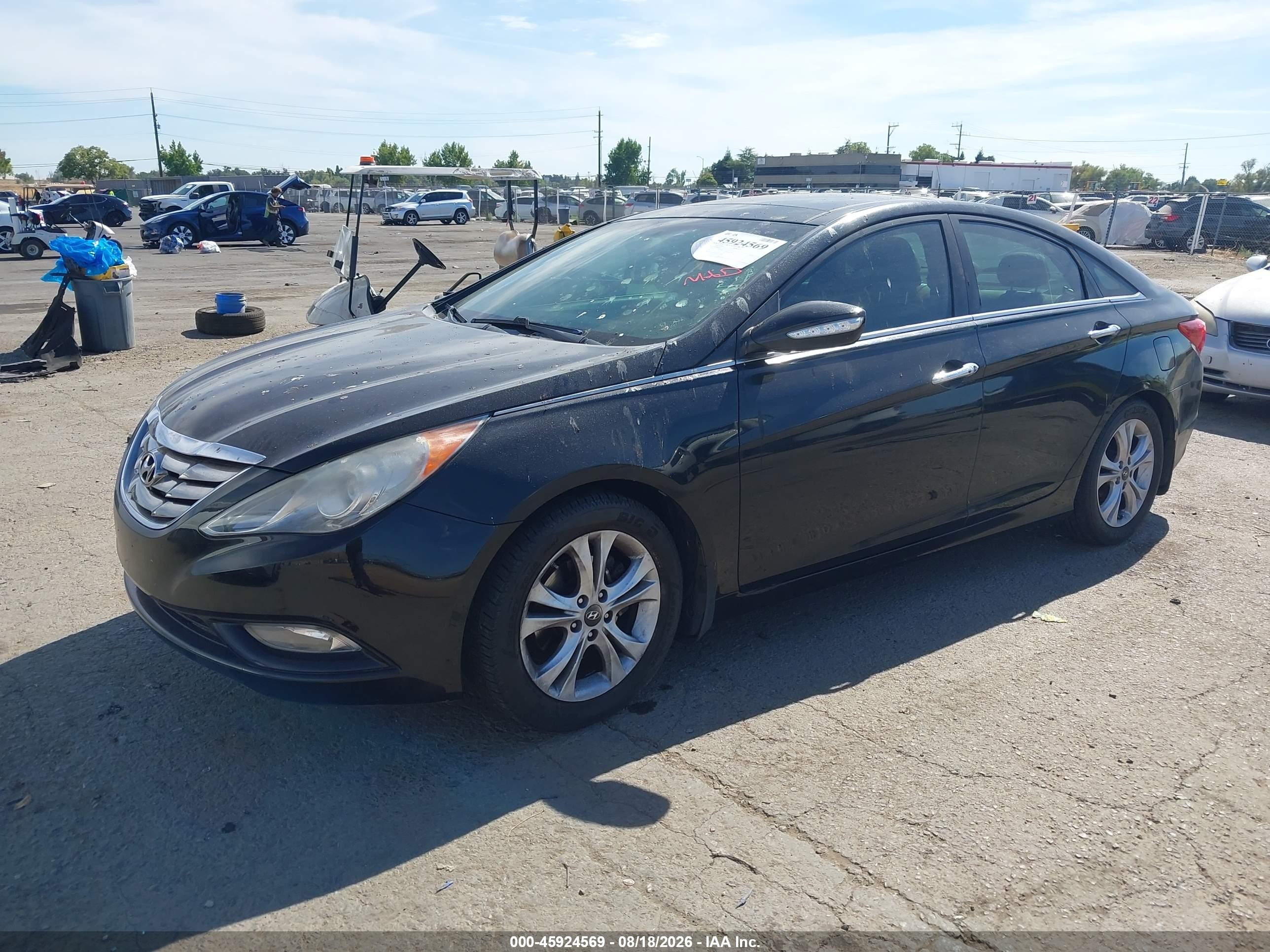 2013 Hyundai Sonata Limited Blue vin: 5NPEC4AC8DH618172