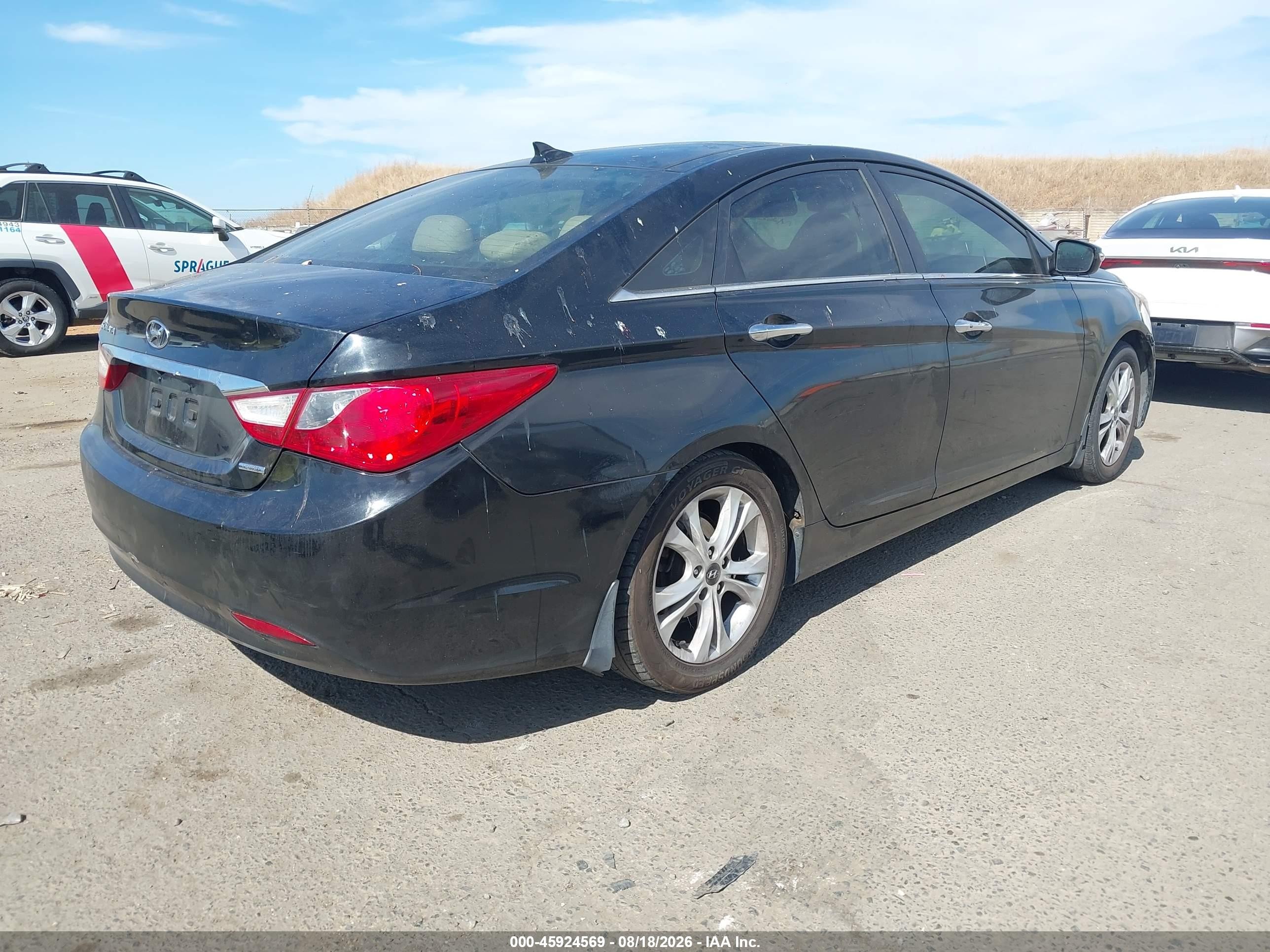 2013 Hyundai Sonata Limited Blue vin: 5NPEC4AC8DH618172
