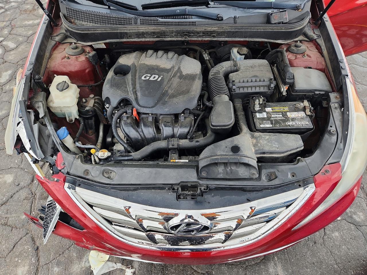 2013 Hyundai Sonata Limited Красный vin: 5NPEC4AC8DH627244