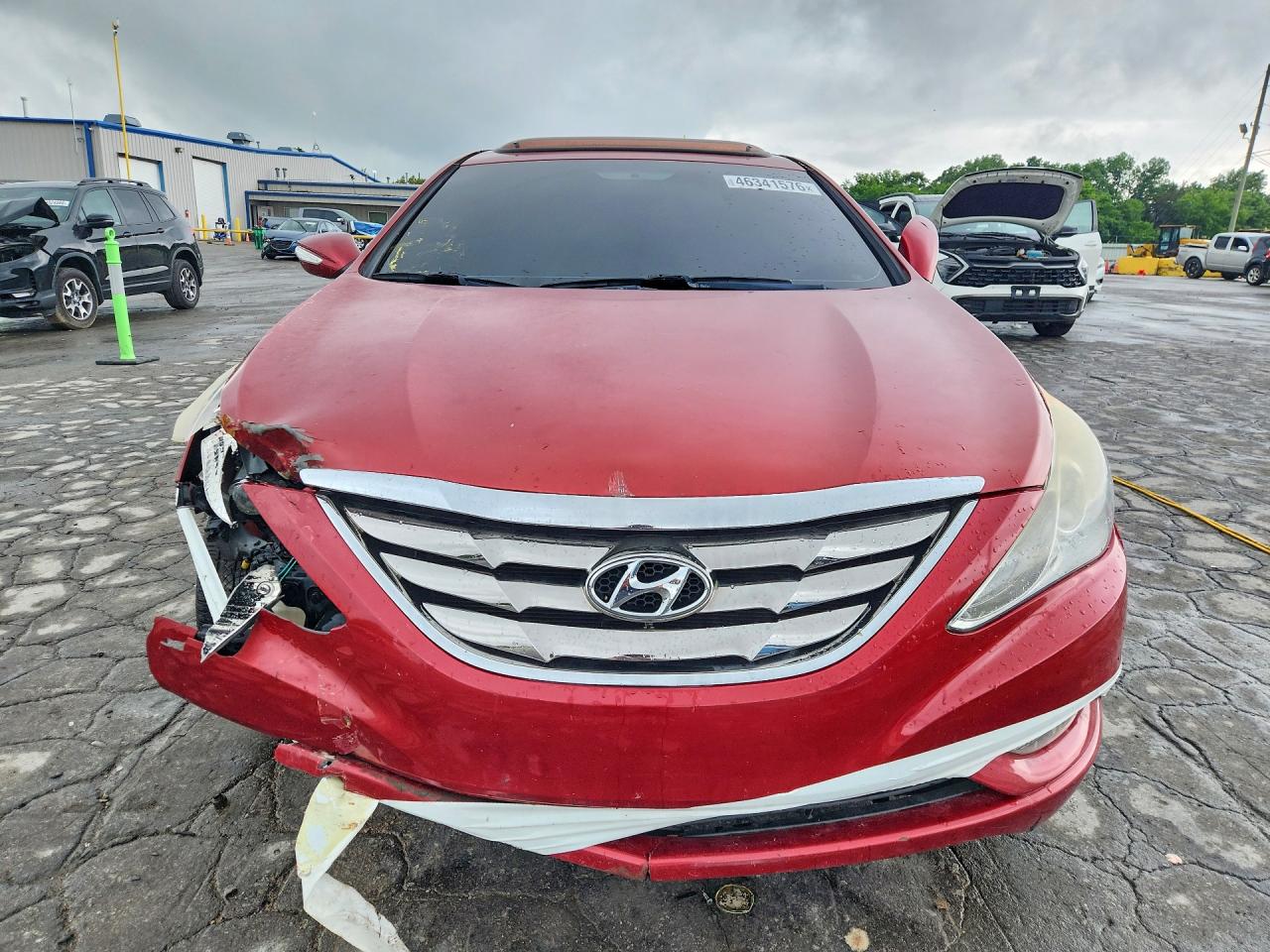 2013 Hyundai Sonata Limited Красный vin: 5NPEC4AC8DH627244