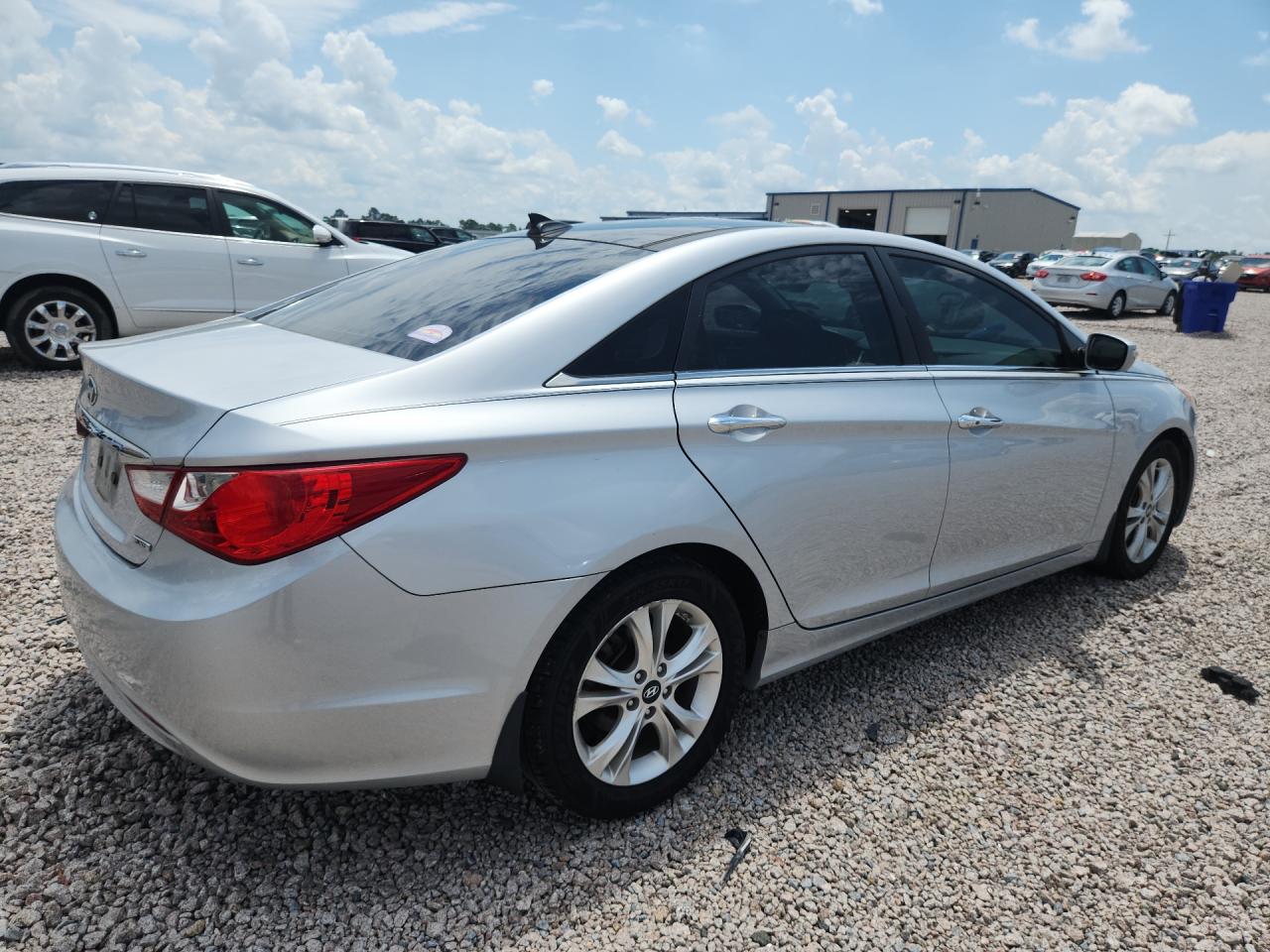 2013 Hyundai Sonata Limited Silver vin: 5NPEC4AC8DH629642