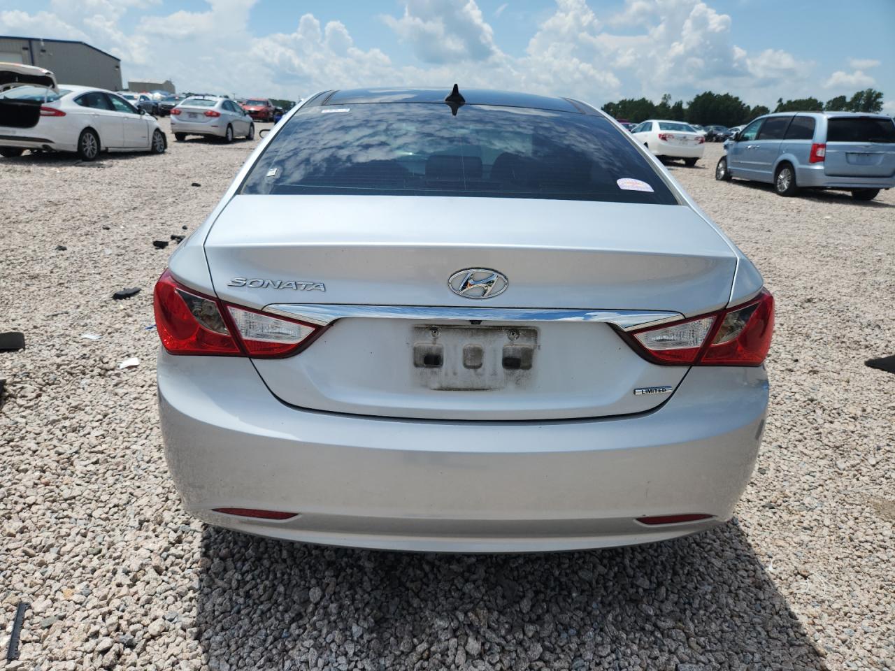 2013 Hyundai Sonata Limited Silver vin: 5NPEC4AC8DH629642