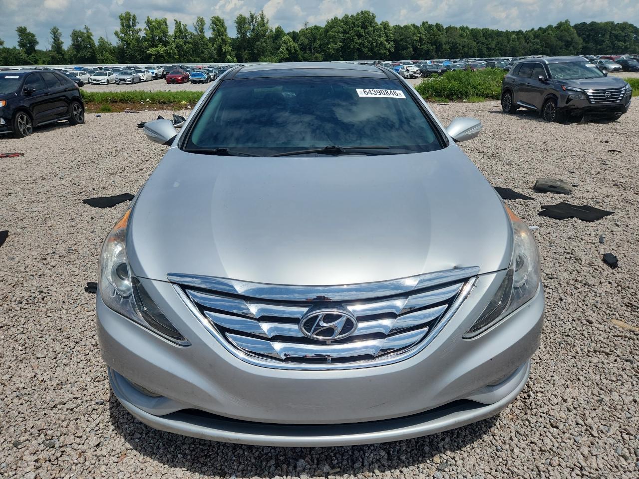 2013 Hyundai Sonata Limited Silver vin: 5NPEC4AC8DH629642