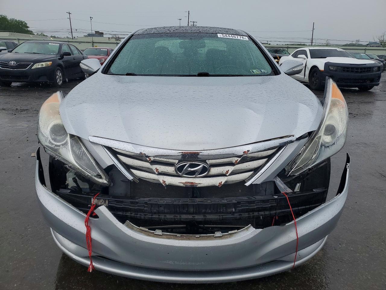 2013 Hyundai Sonata Limited Silver vin: 5NPEC4AC8DH639460