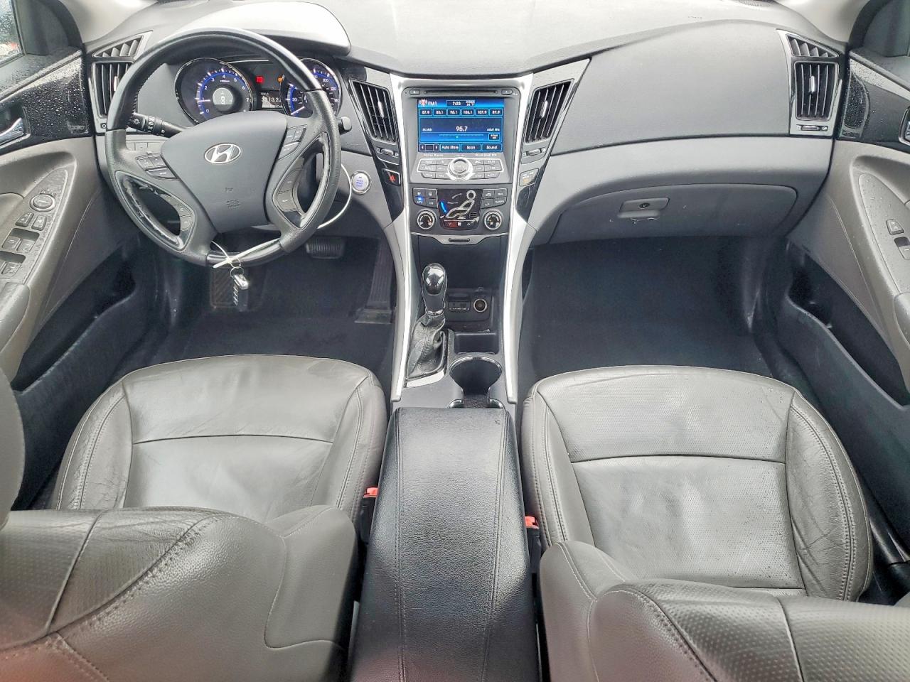 2013 Hyundai Sonata Limited Silver vin: 5NPEC4AC8DH639460