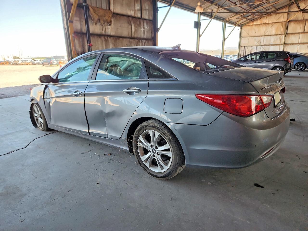 2013 Hyundai Sonata Limited Gray vin: 5NPEC4AC8DH675052