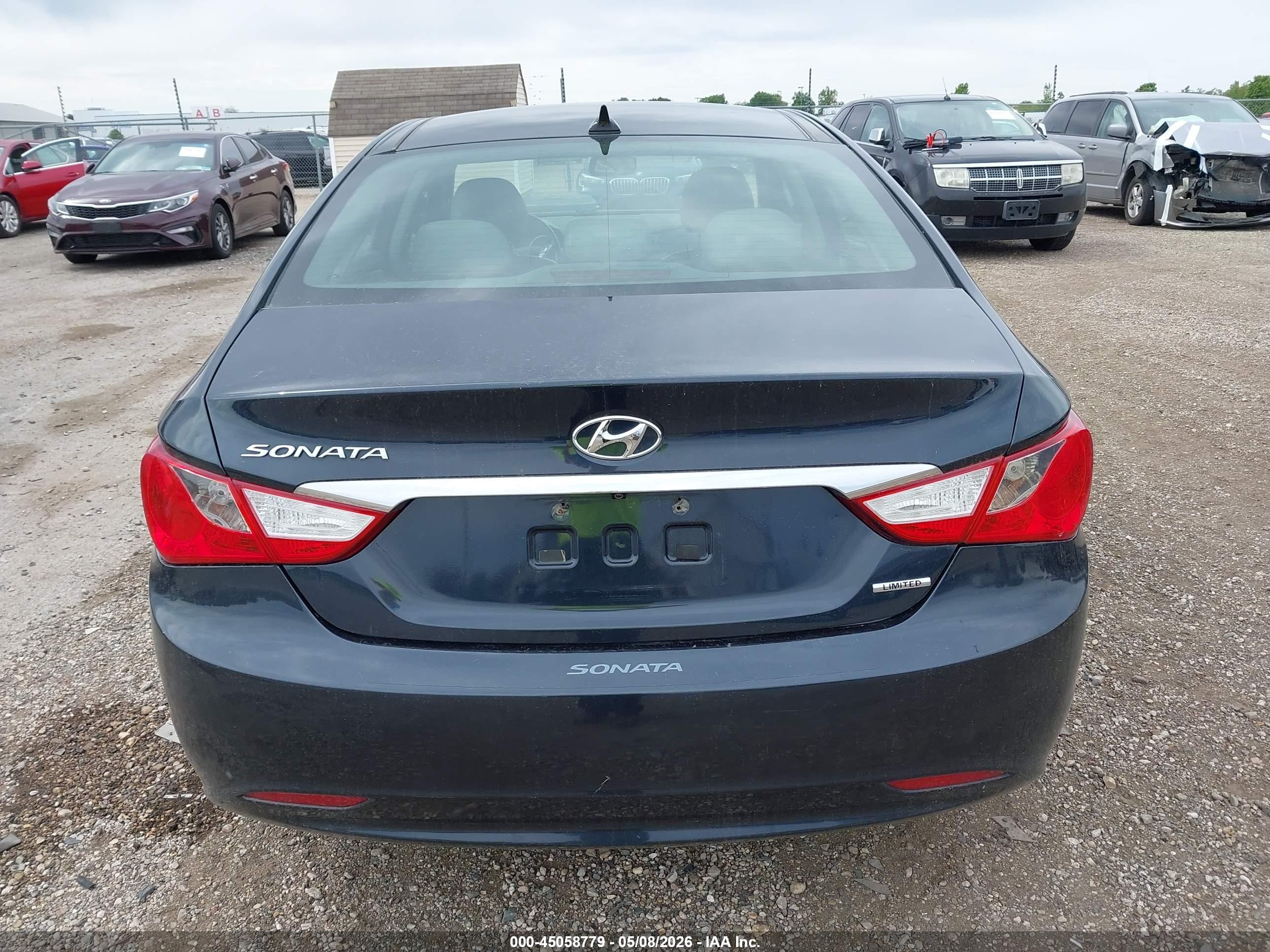 2013 Hyundai Sonata Limited Gray vin: 5NPEC4AC8DH675813