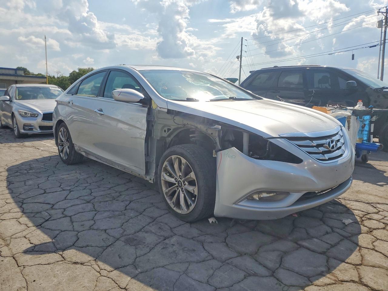 2013 Hyundai Sonata Se Silver vin: 5NPEC4AC8DH699772