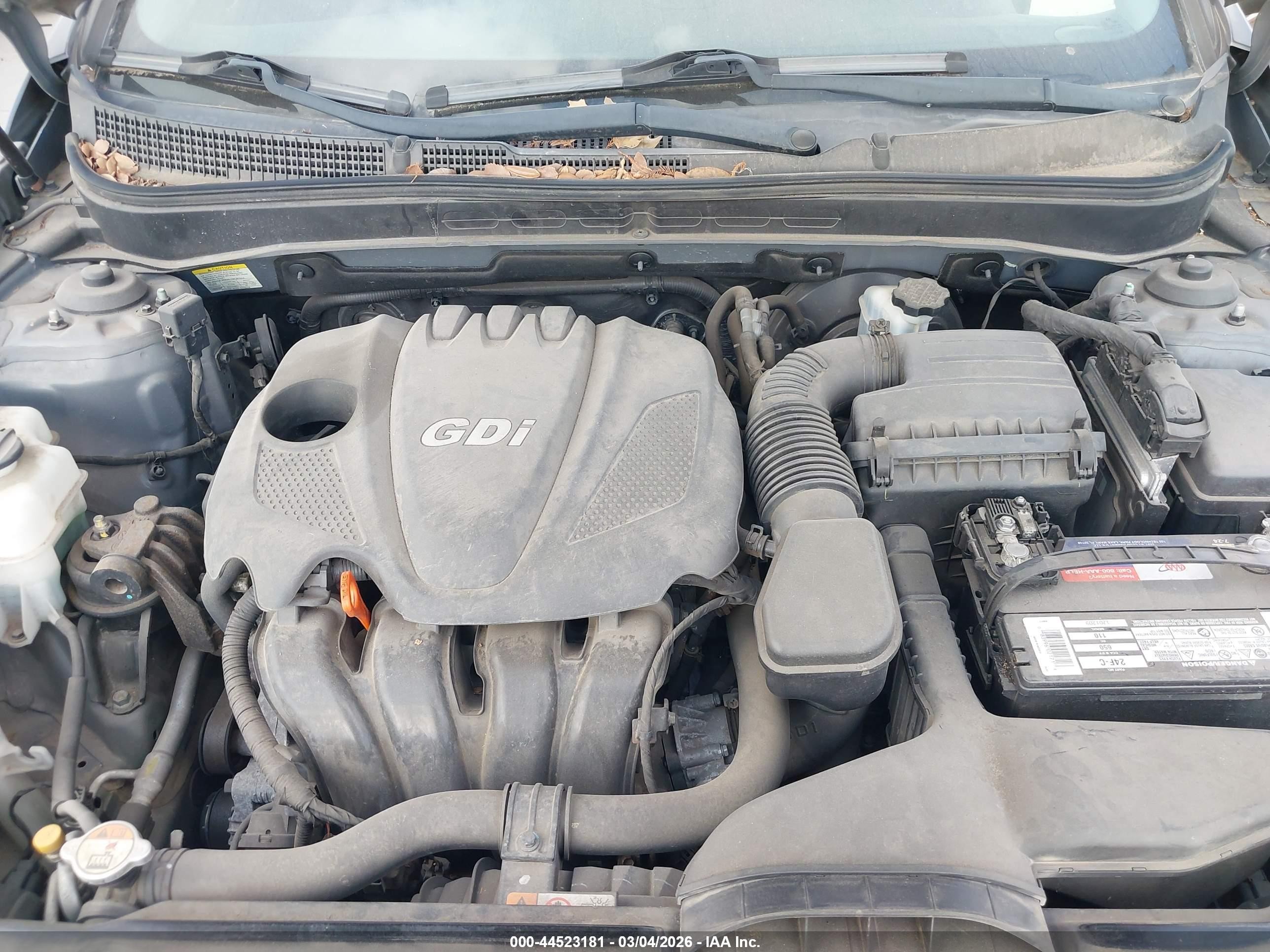 2013 Hyundai Sonata Se Gray vin: 5NPEC4AC8DH707241