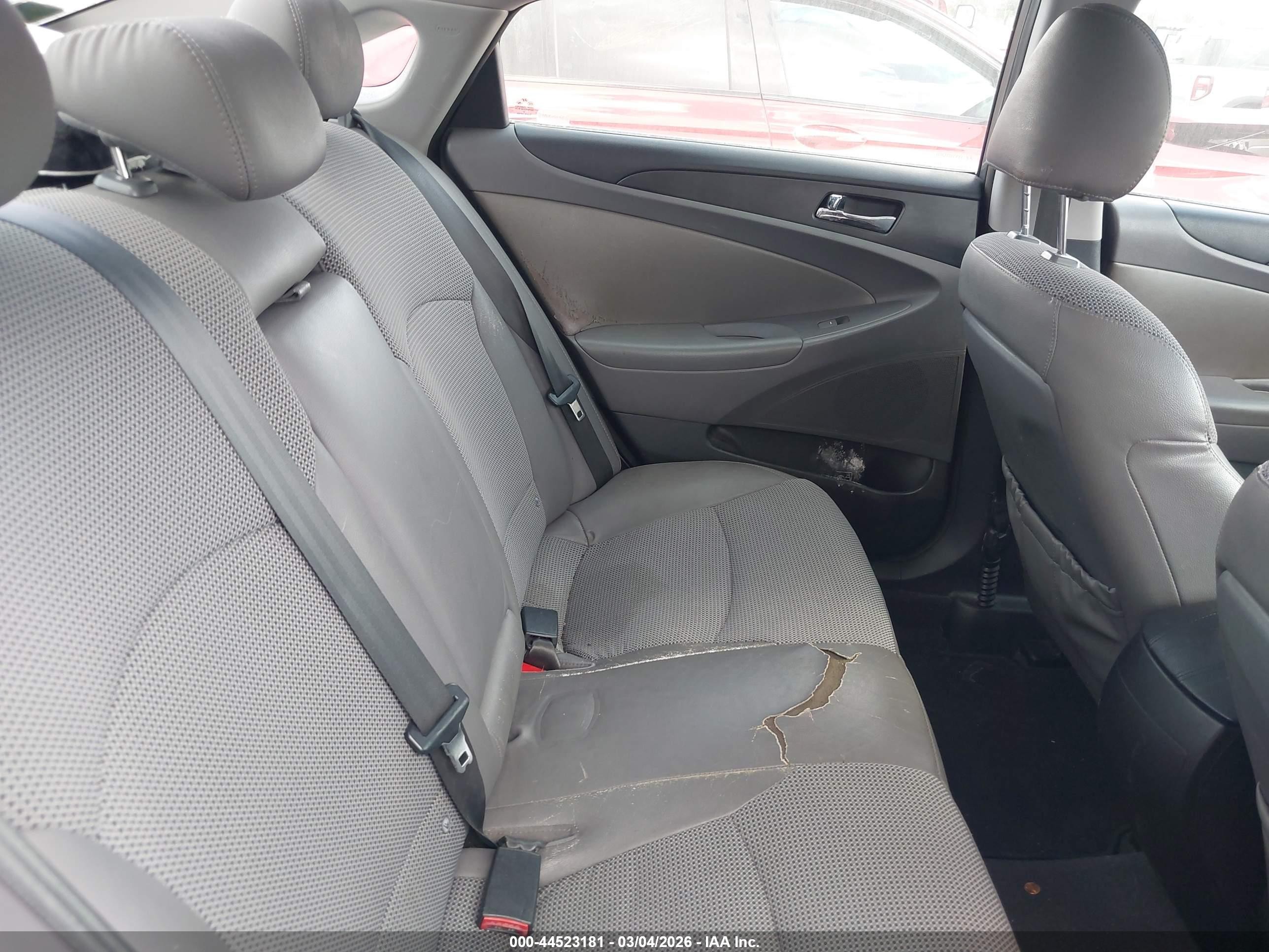 2013 Hyundai Sonata Se Gray vin: 5NPEC4AC8DH707241