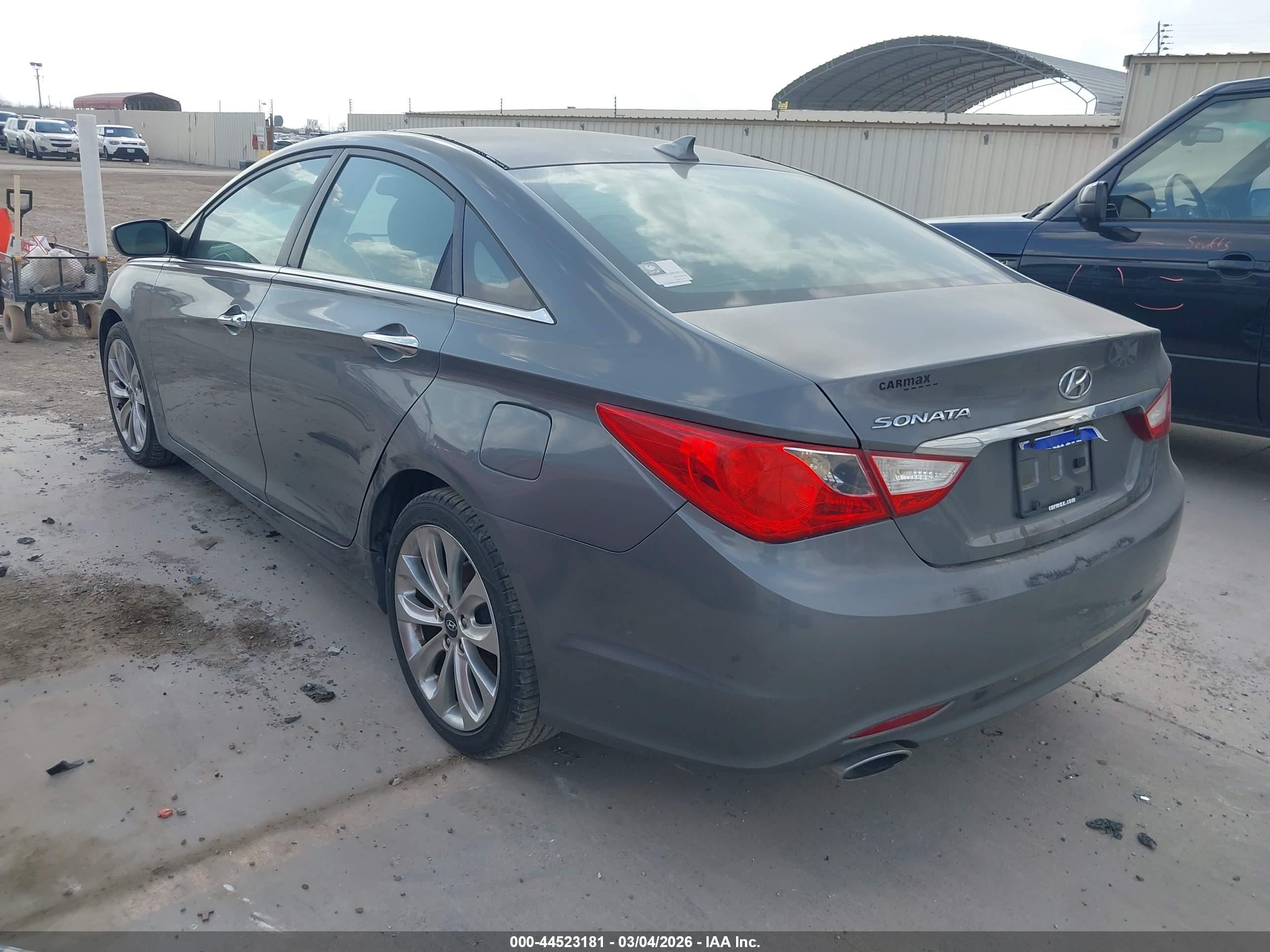 2013 Hyundai Sonata Se Gray vin: 5NPEC4AC8DH707241