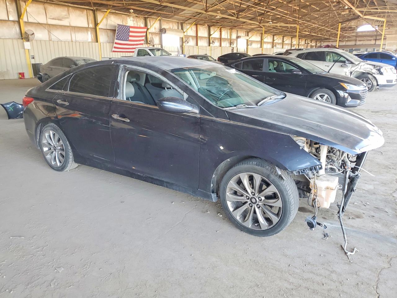 2013 Hyundai Sonata Se Синий vin: 5NPEC4AC8DH719440
