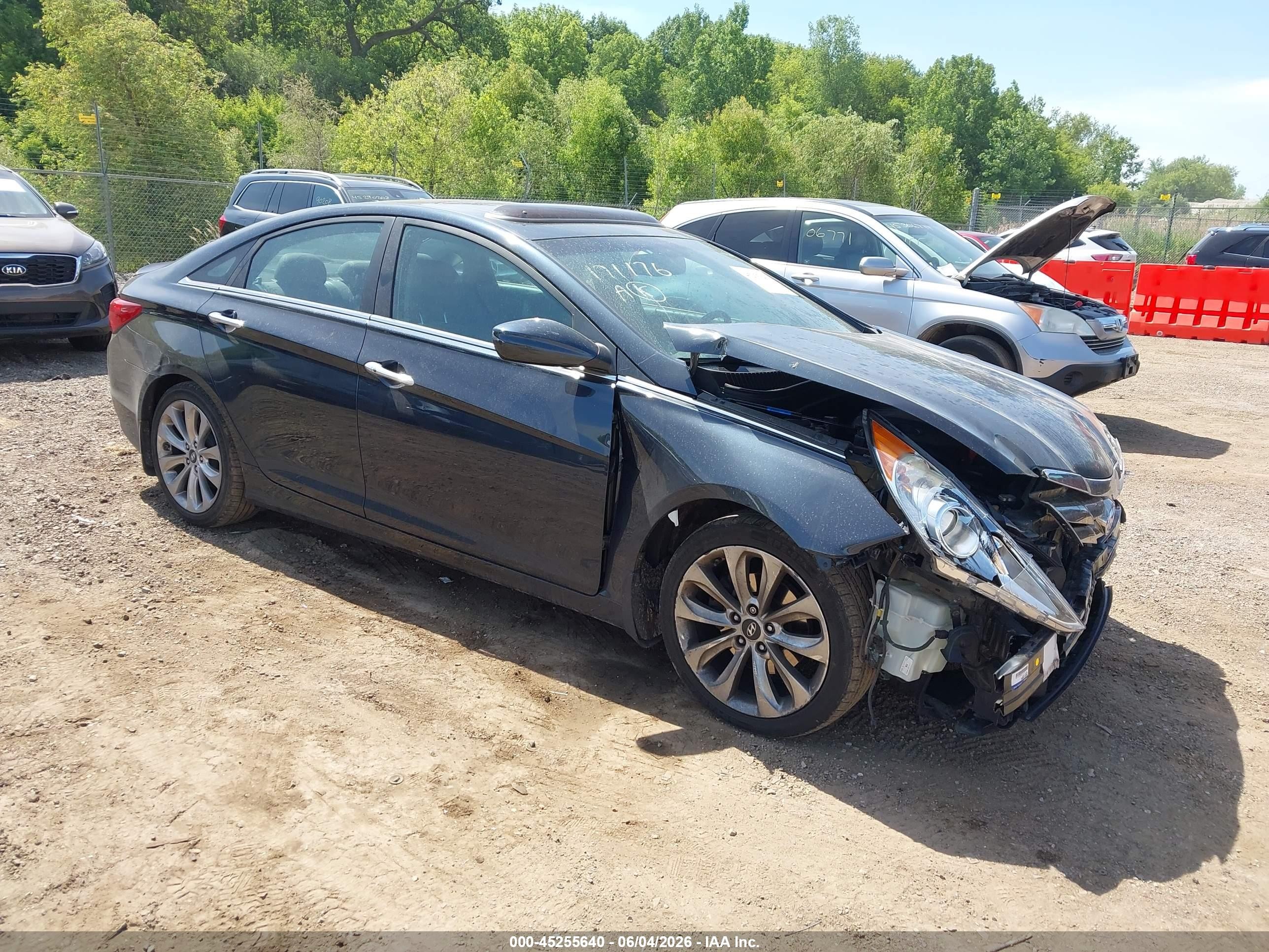 2013 Hyundai Sonata Se Dark Blue vin: 5NPEC4AC8DH776155