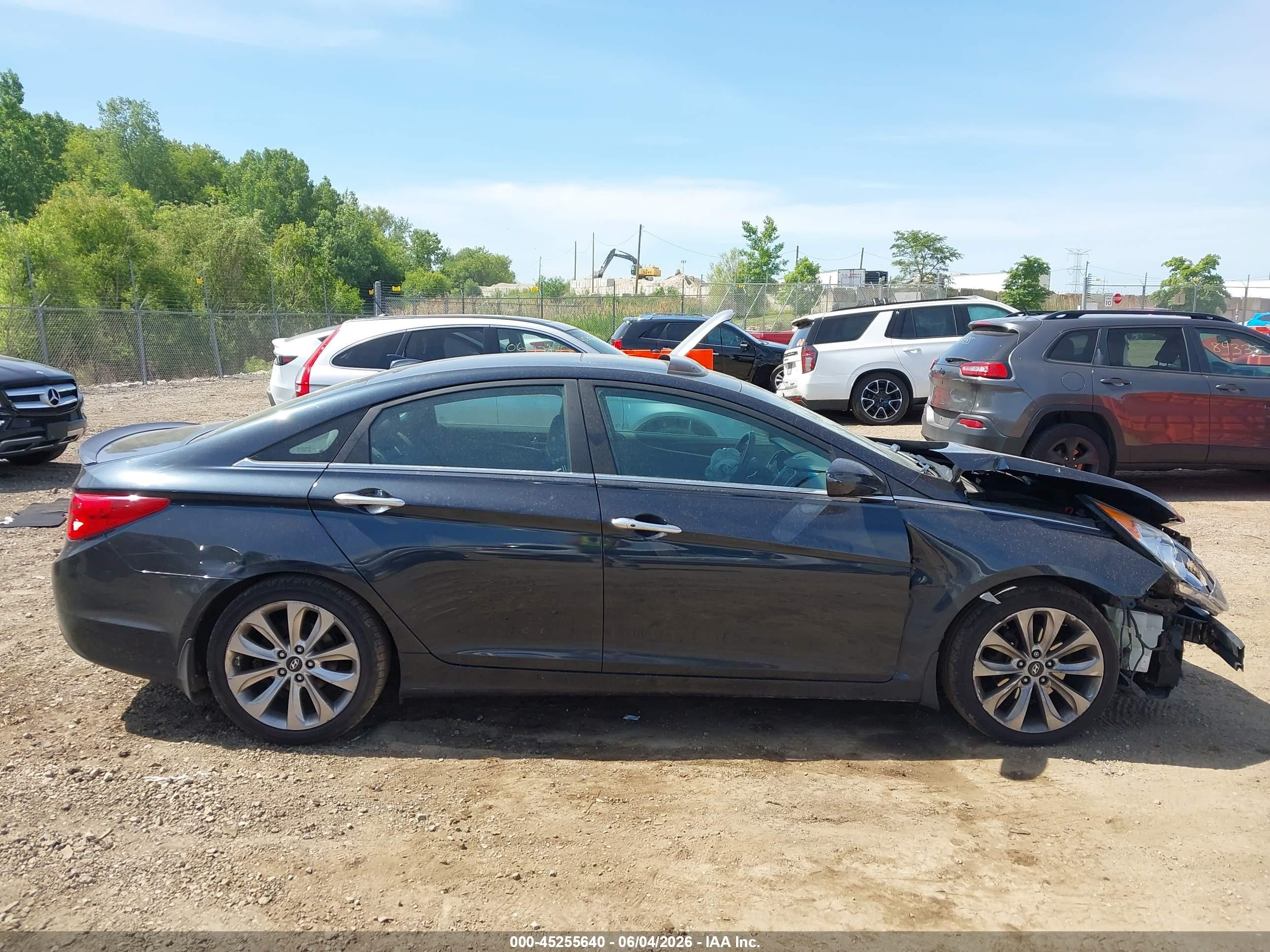 2013 Hyundai Sonata Se Dark Blue vin: 5NPEC4AC8DH776155