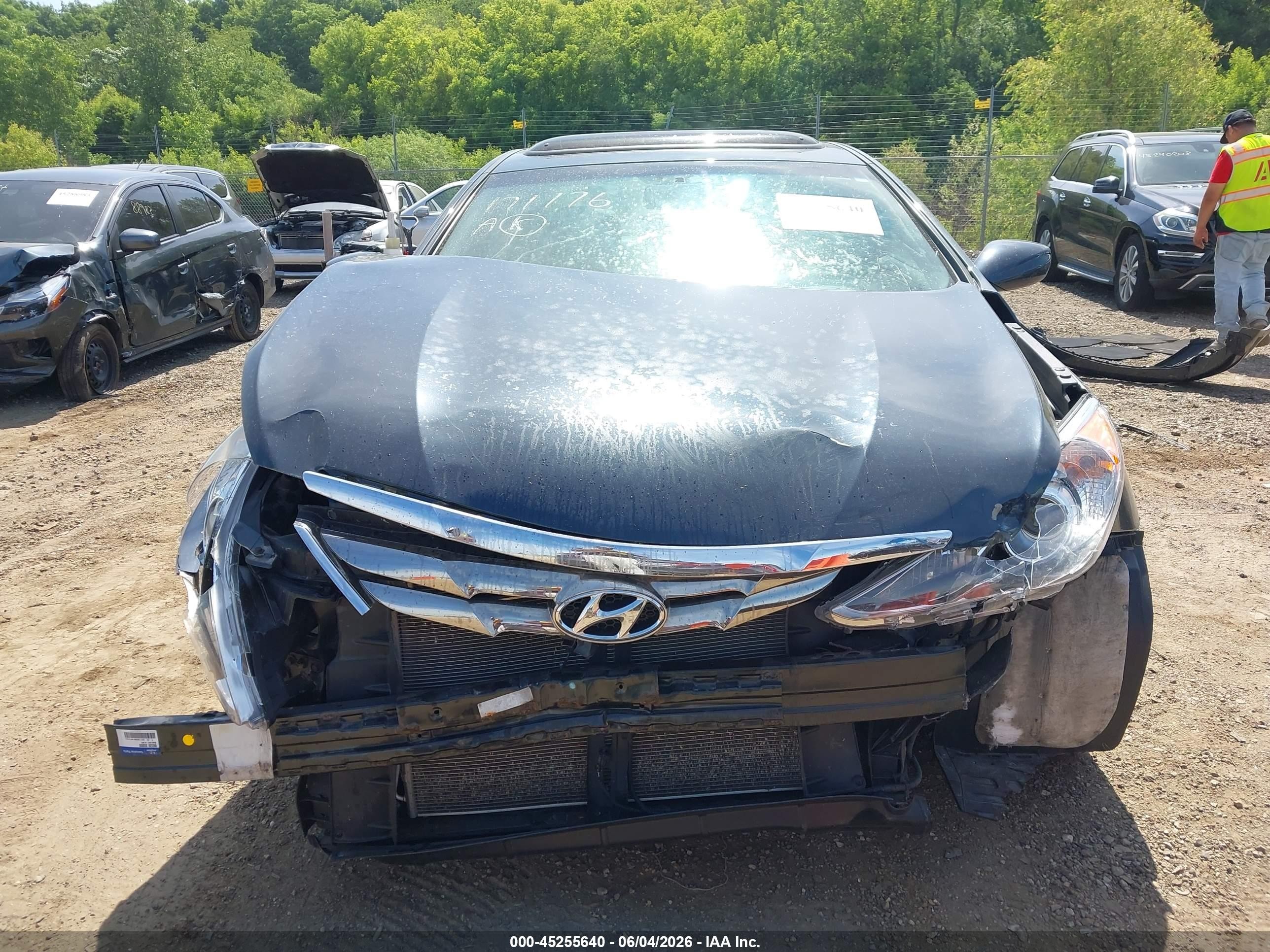 2013 Hyundai Sonata Se Dark Blue vin: 5NPEC4AC8DH776155