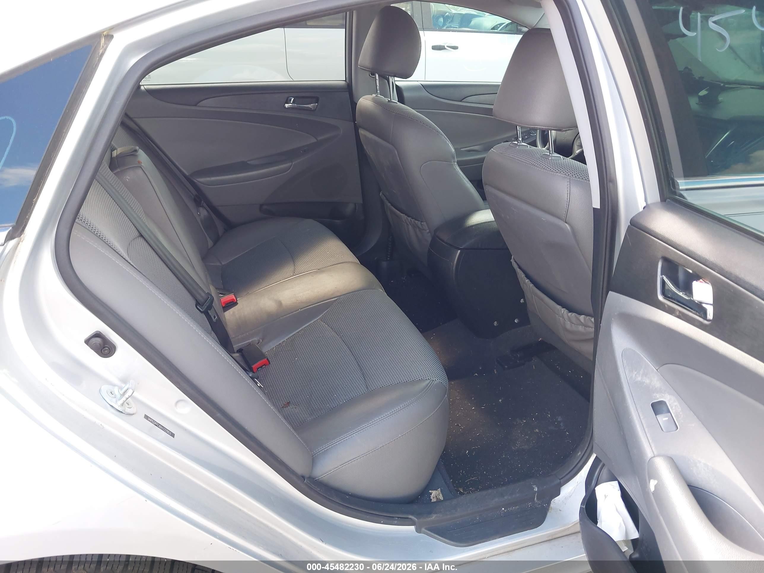 2013 Hyundai Sonata Se Silver vin: 5NPEC4AC8DH777953