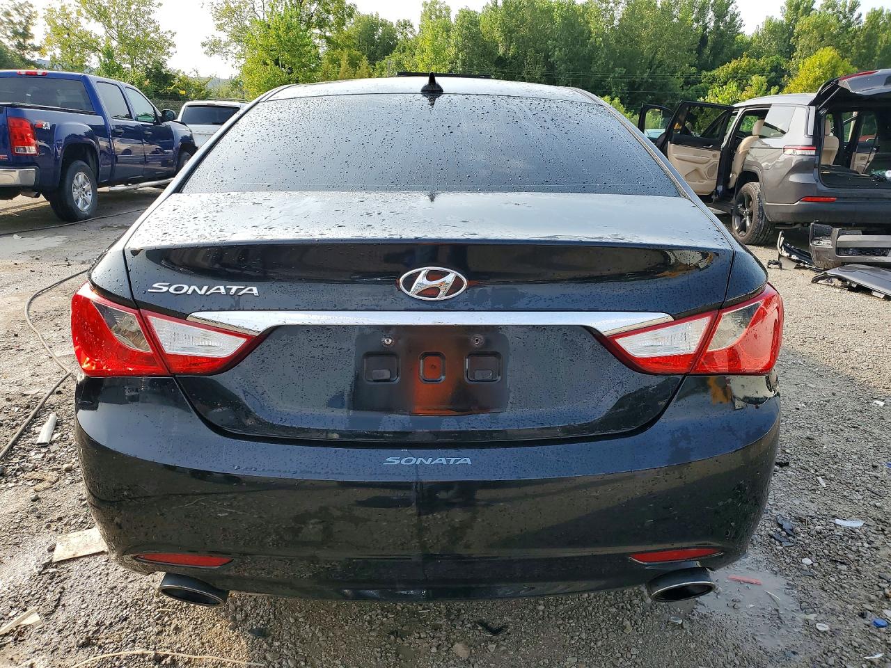 2013 Hyundai Sonata Se Black vin: 5NPEC4AC8DH793067