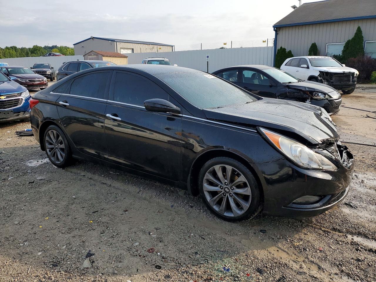 2013 Hyundai Sonata Se Black vin: 5NPEC4AC8DH793067