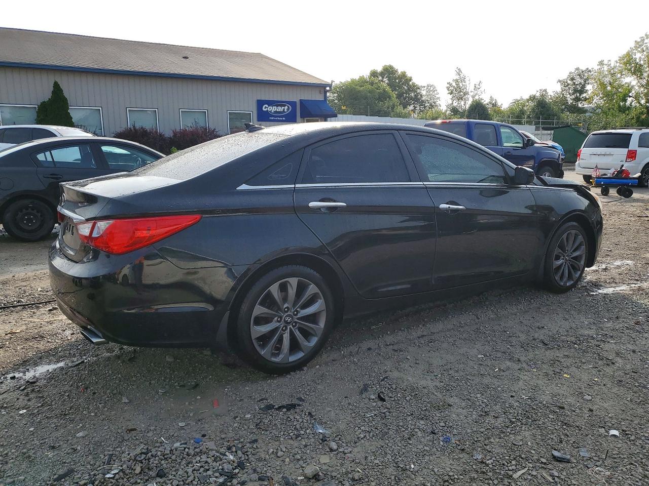2013 Hyundai Sonata Se Black vin: 5NPEC4AC8DH793067
