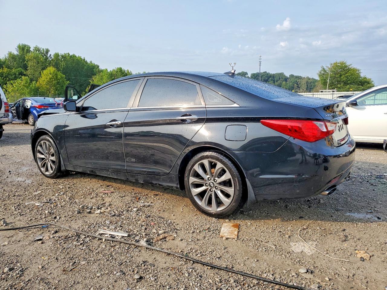 2013 Hyundai Sonata Se Black vin: 5NPEC4AC8DH793067
