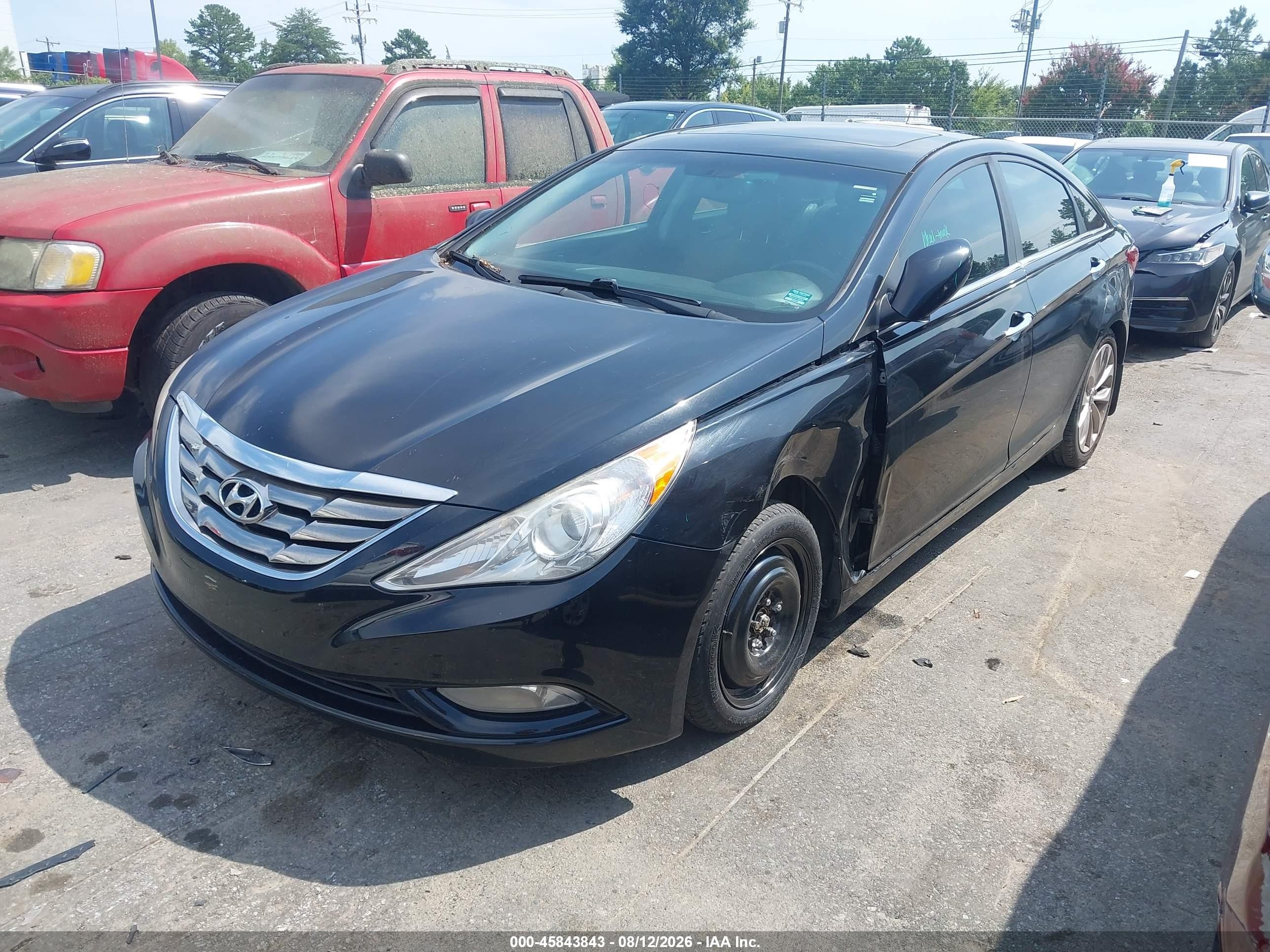 2013 Hyundai Sonata Se Black vin: 5NPEC4AC8DH795210