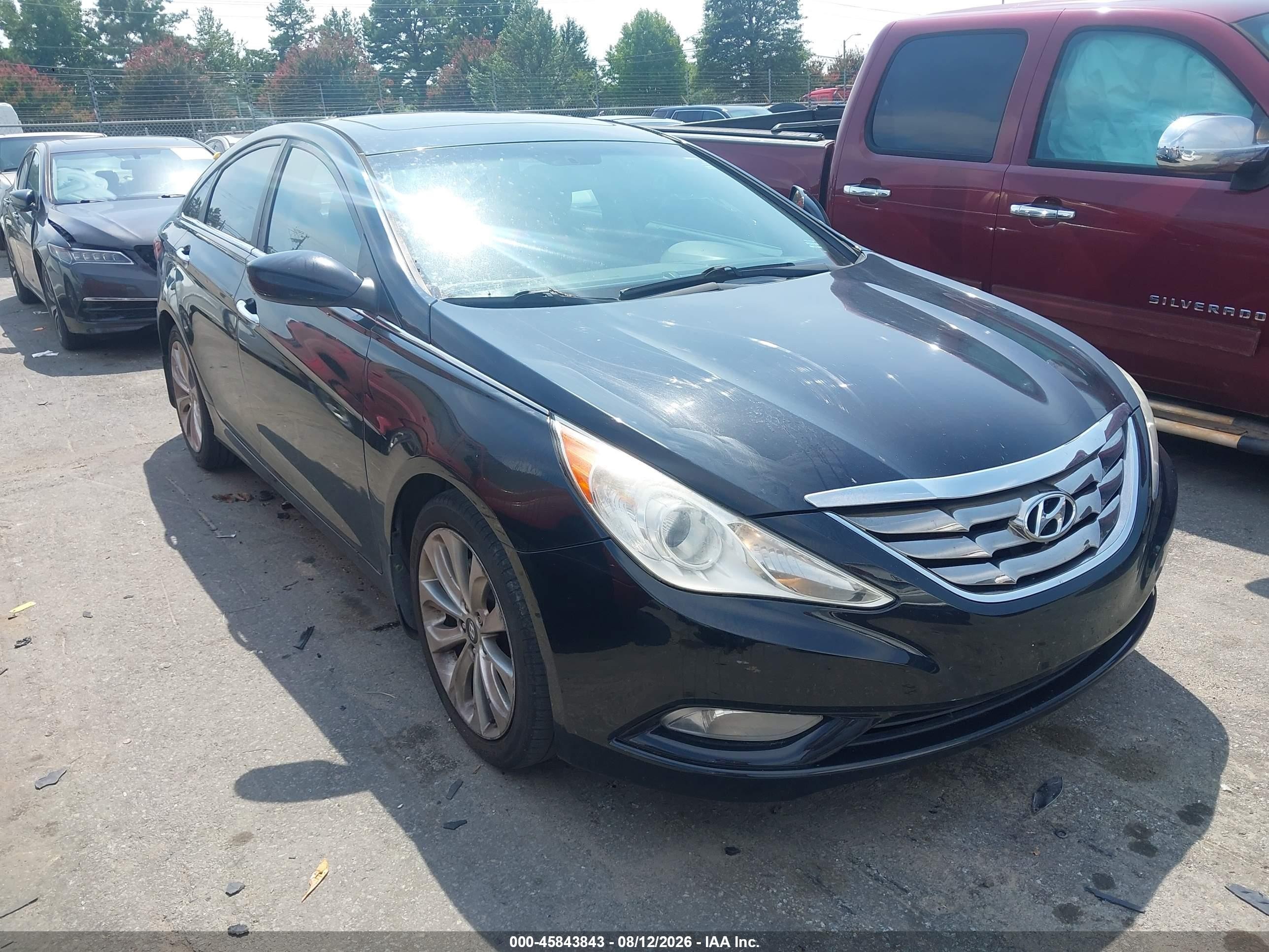 2013 Hyundai Sonata Se Black vin: 5NPEC4AC8DH795210