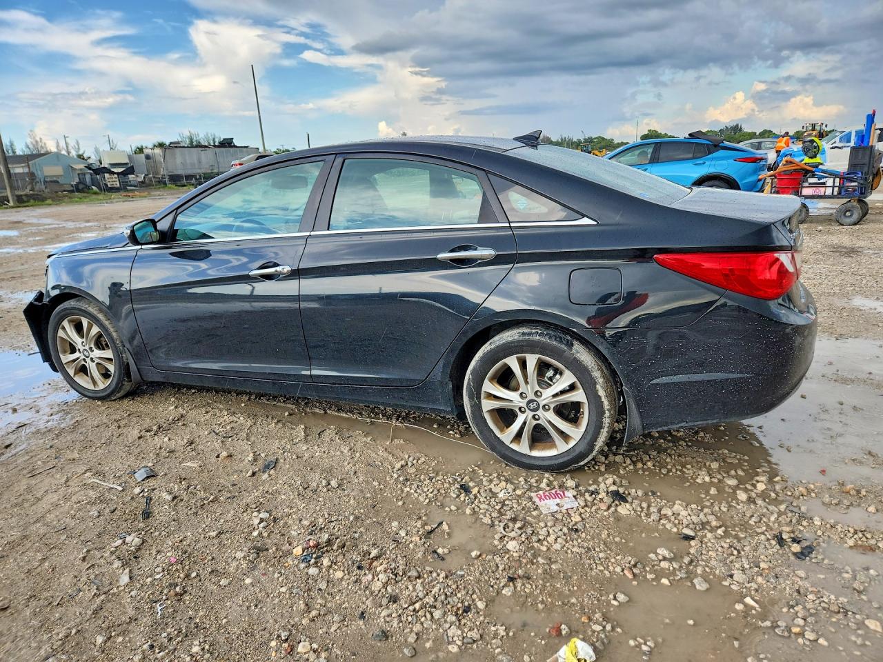 2013 Hyundai Sonata Limited Black vin: 5NPEC4AC8DH806044