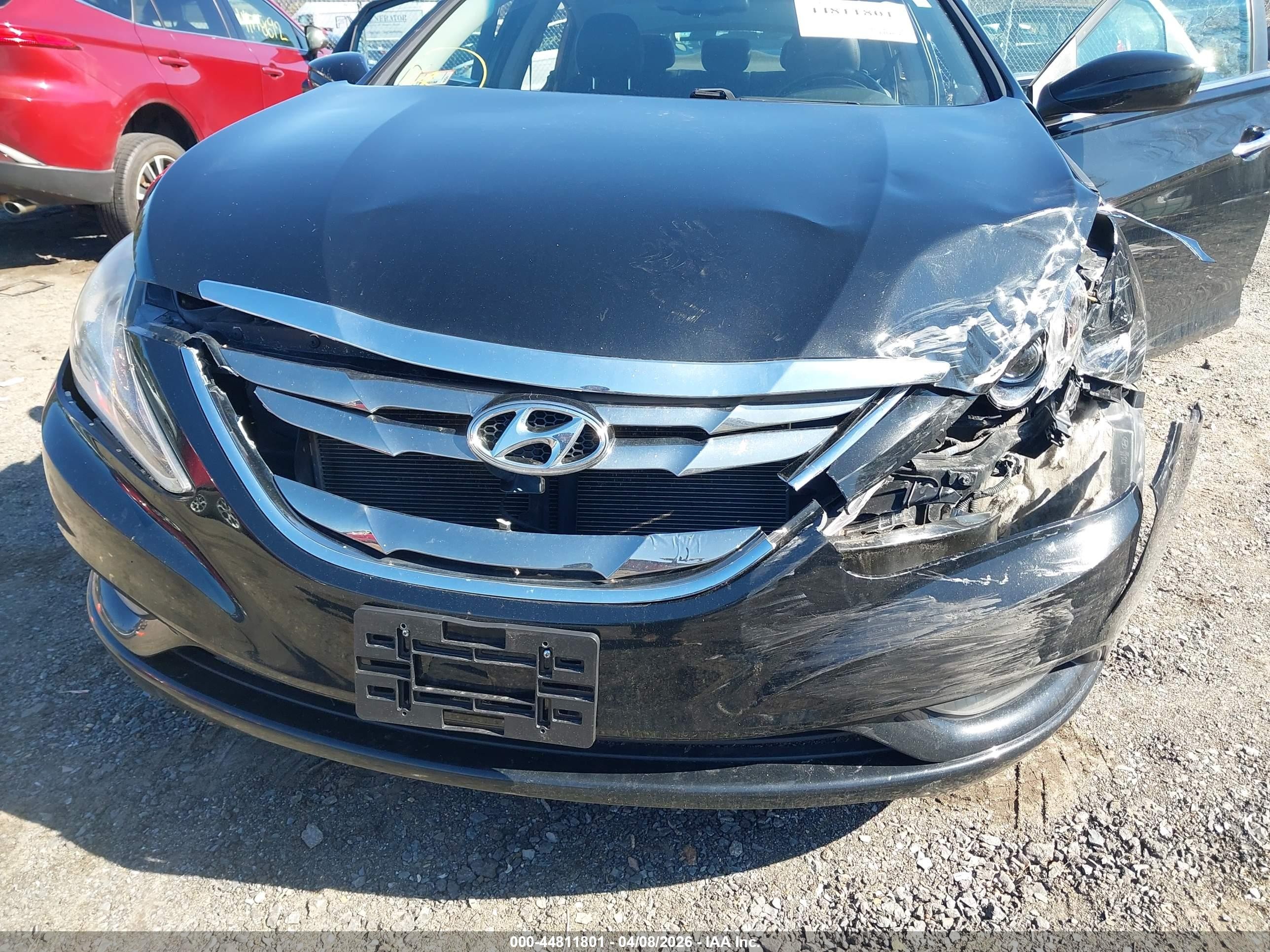 2013 Hyundai Sonata Se Black vin: 5NPEC4AC8DH807937