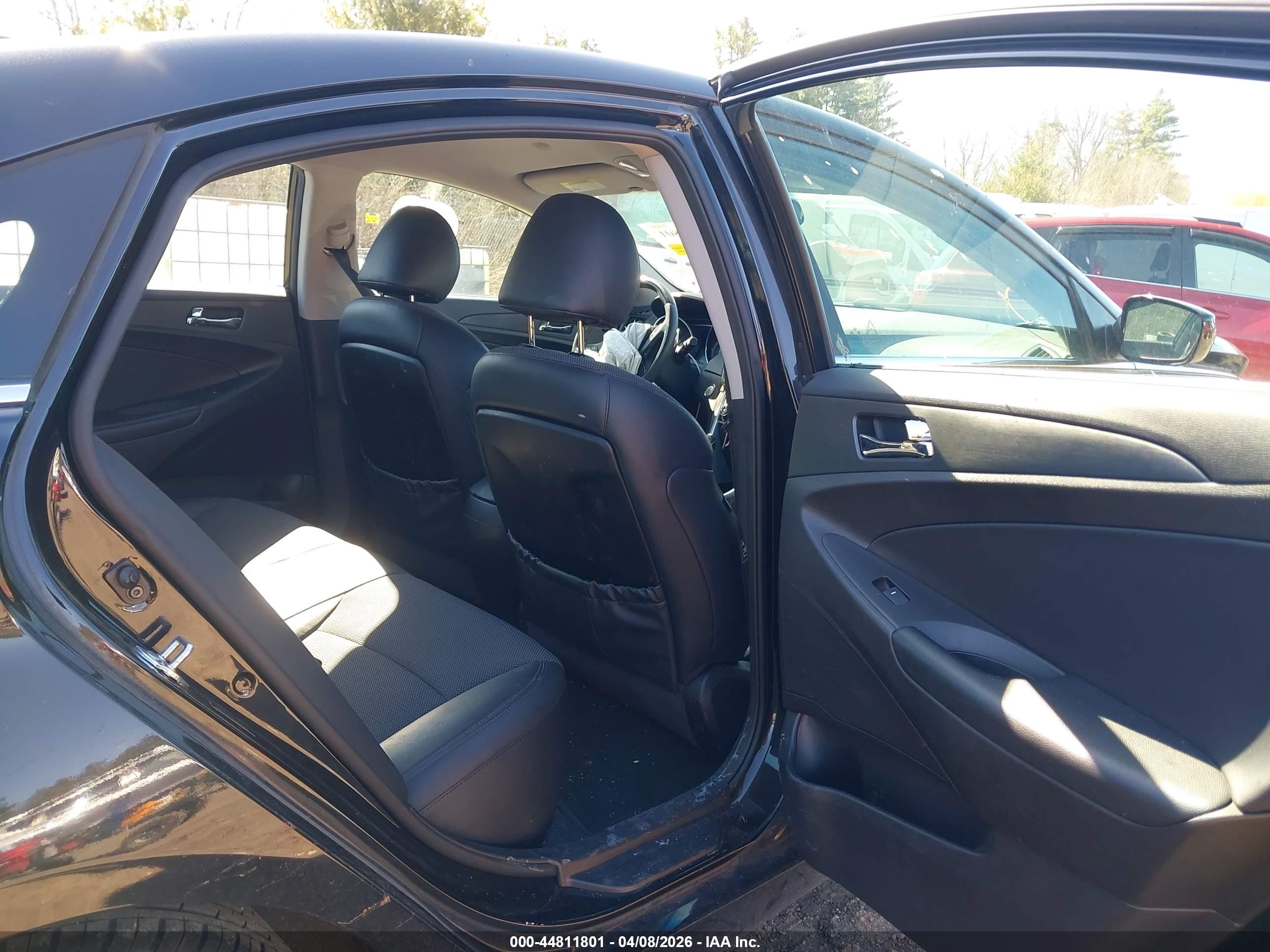 2013 Hyundai Sonata Se Black vin: 5NPEC4AC8DH807937