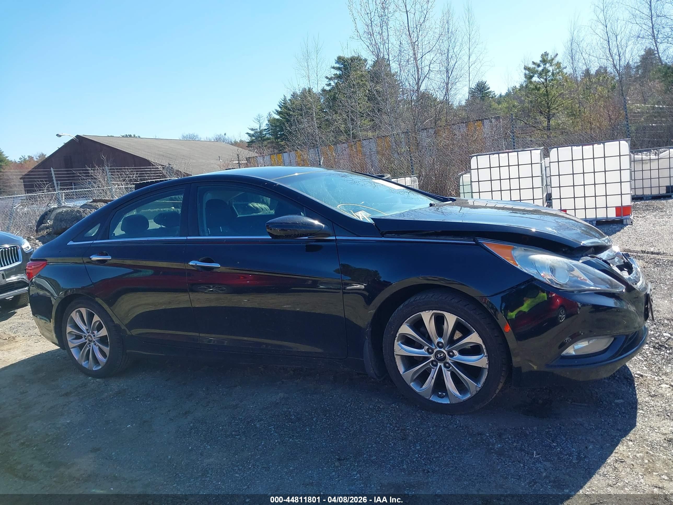 2013 Hyundai Sonata Se Black vin: 5NPEC4AC8DH807937