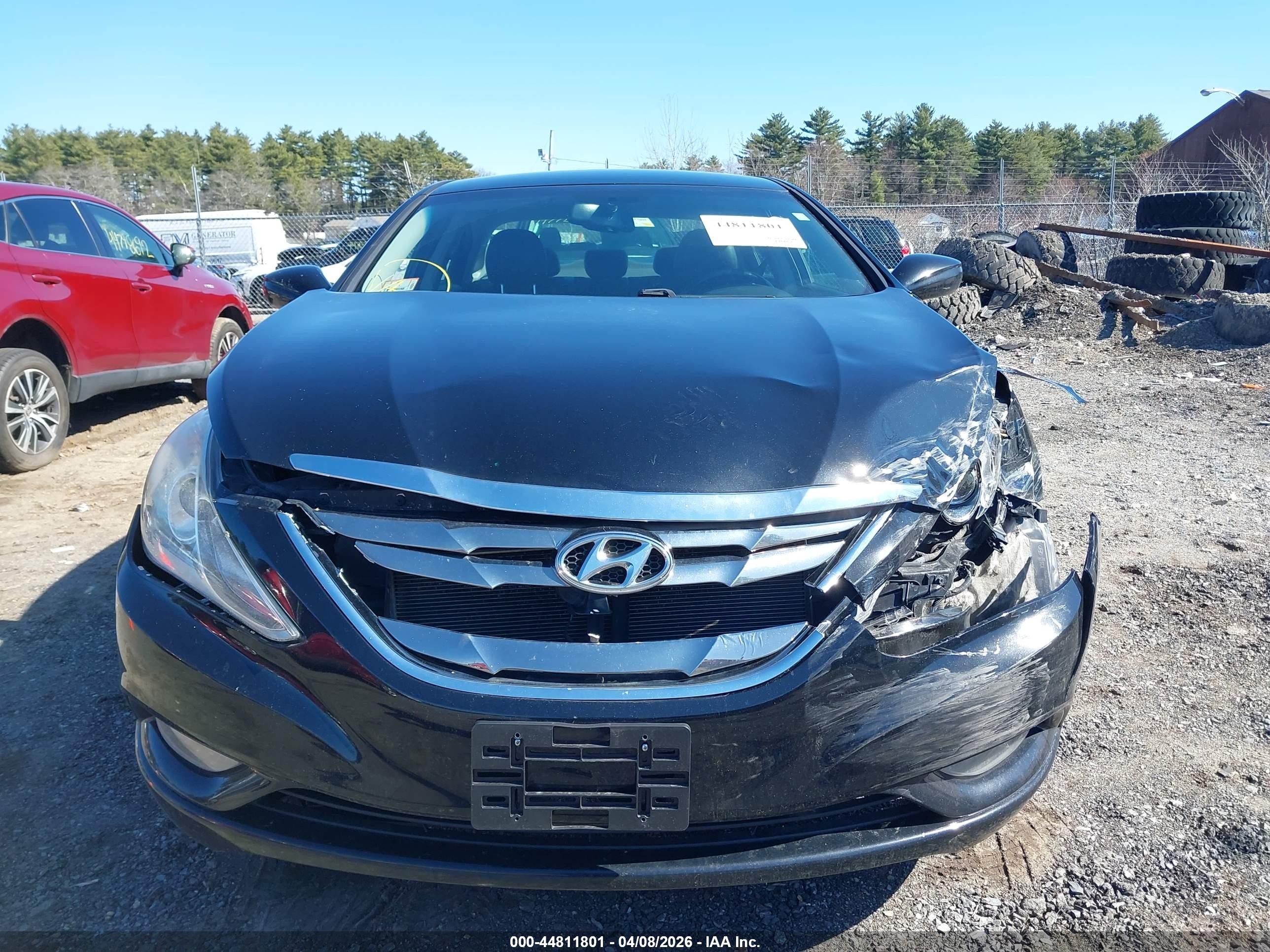 2013 Hyundai Sonata Se Black vin: 5NPEC4AC8DH807937