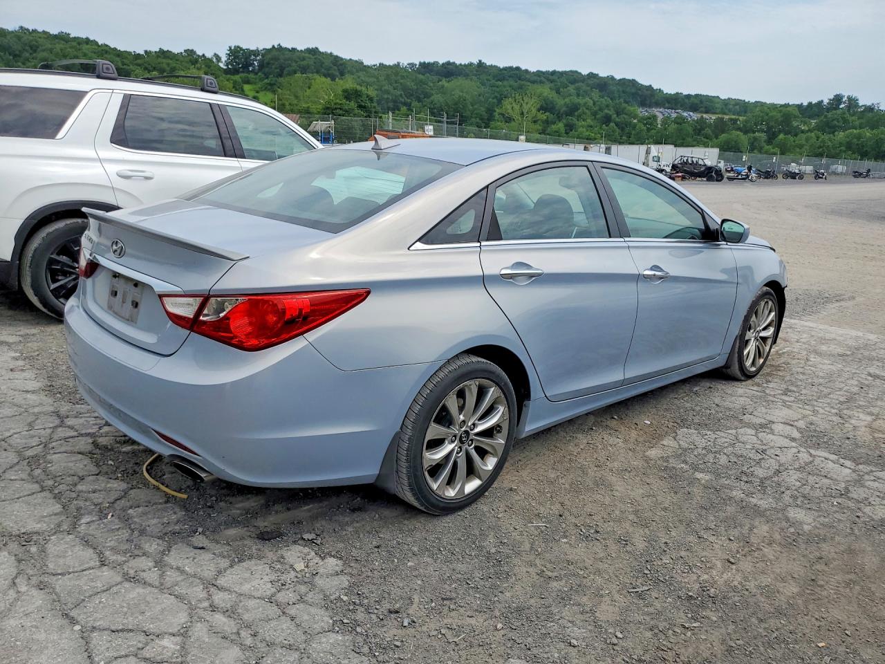 2013 Hyundai Sonata Se Синий vin: 5NPEC4AC8DH808277