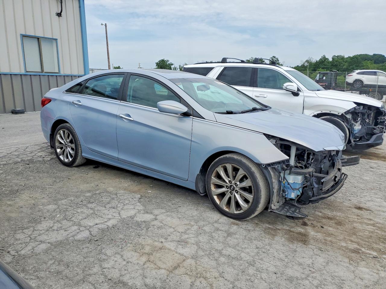 2013 Hyundai Sonata Se Синий vin: 5NPEC4AC8DH808277