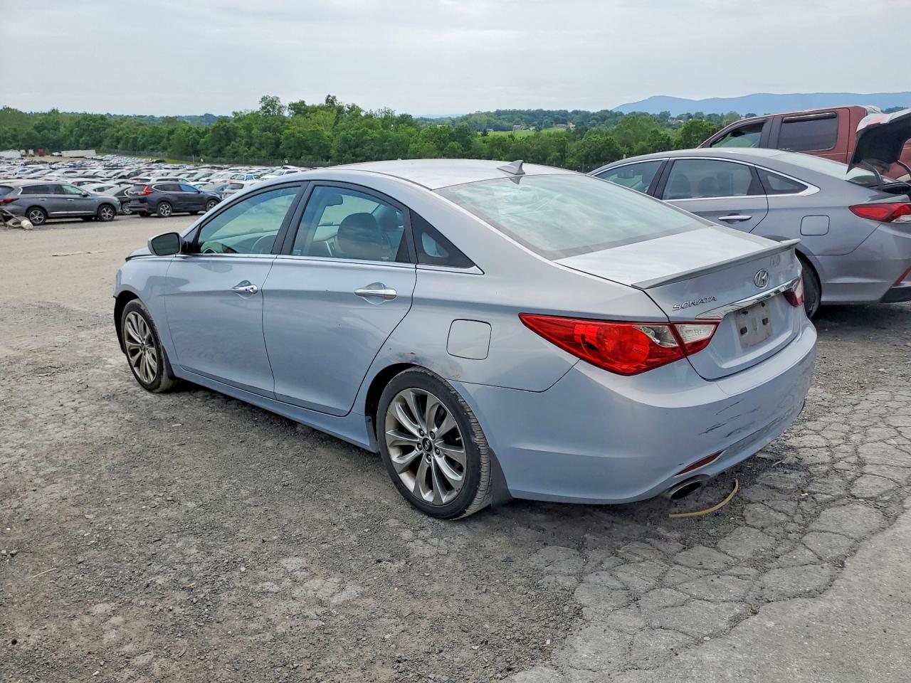 2013 Hyundai Sonata Se Синий vin: 5NPEC4AC8DH808277