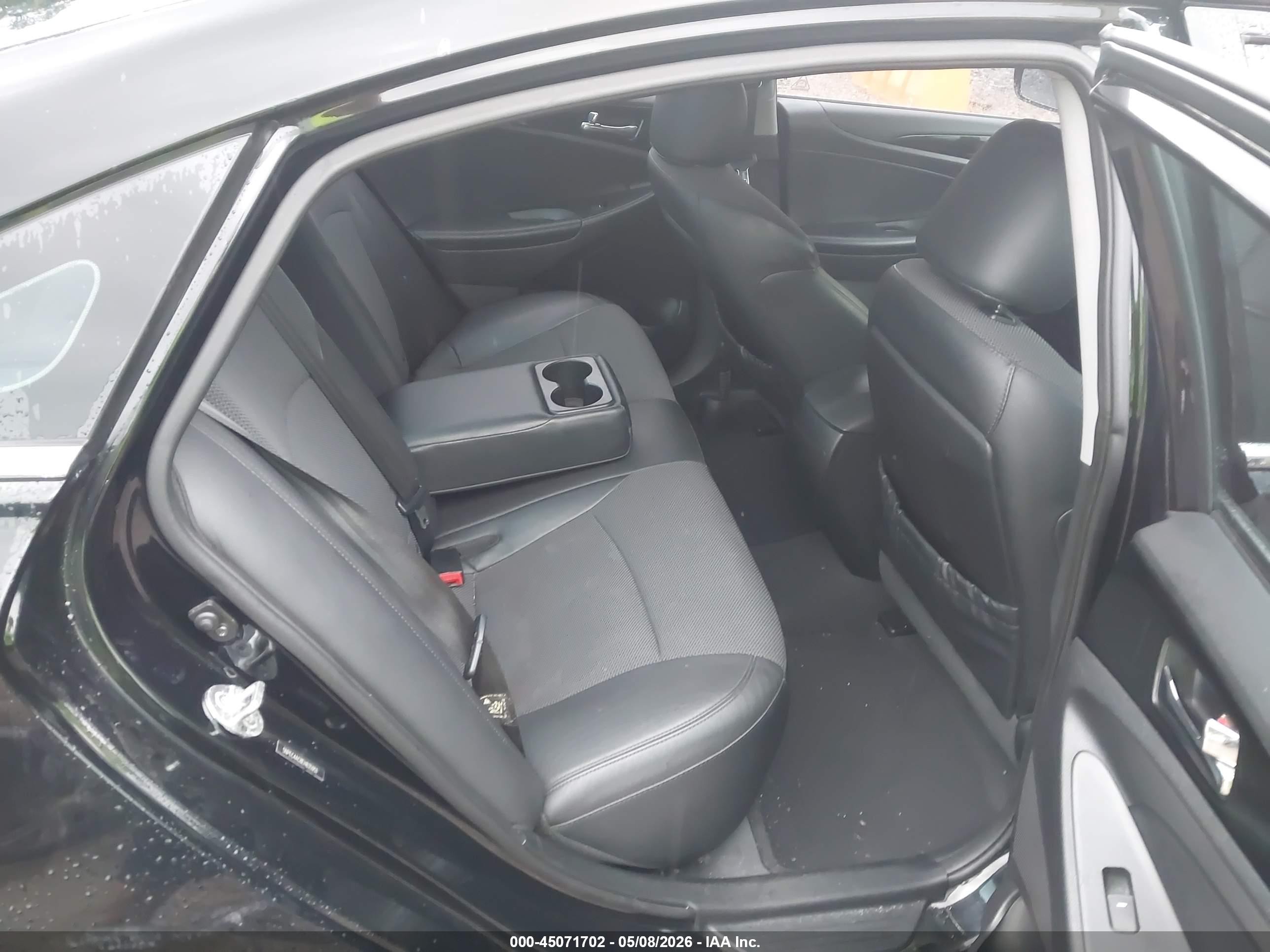 2014 Hyundai Sonata Se Black vin: 5NPEC4AC8EH835951