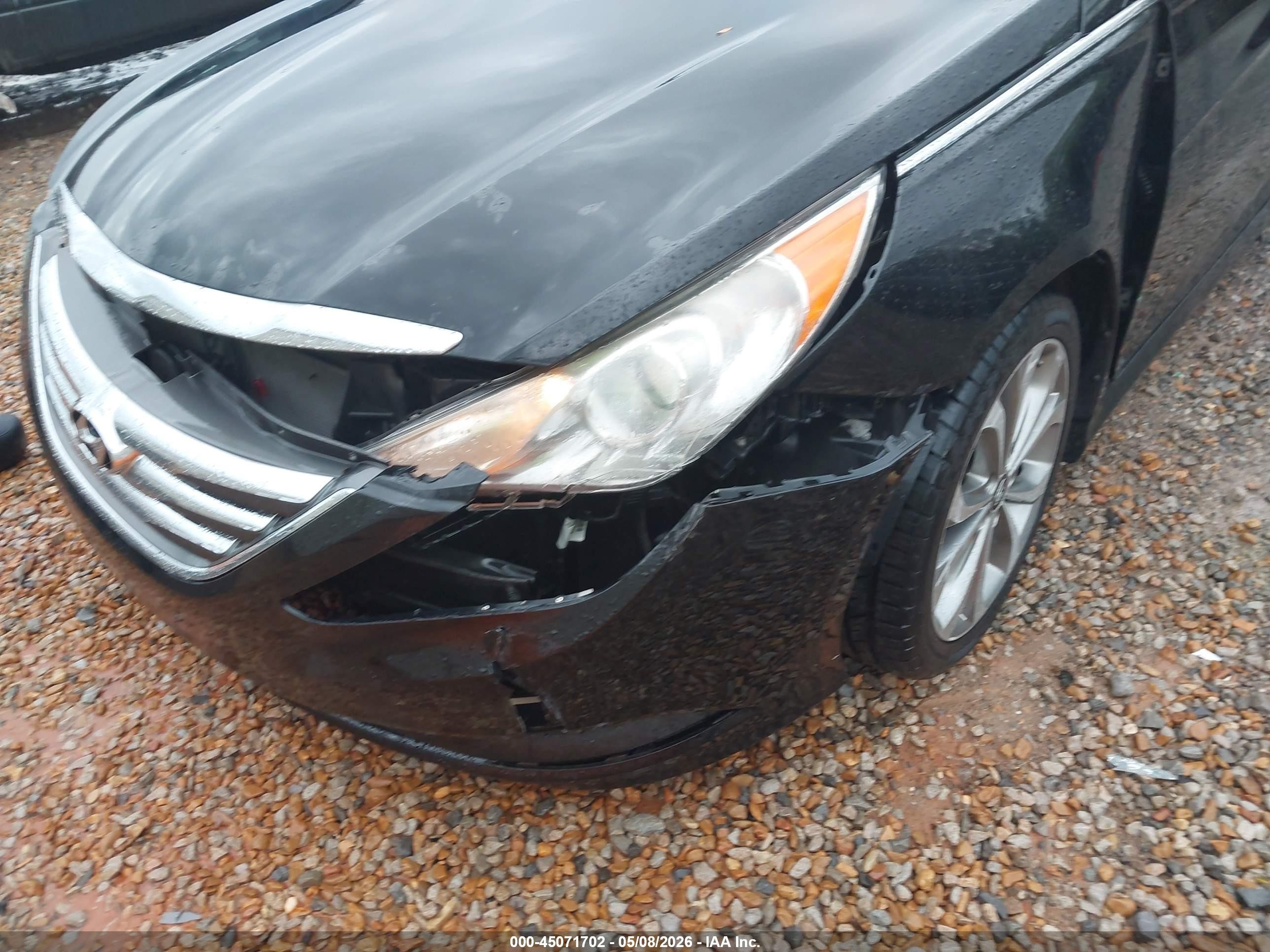 2014 Hyundai Sonata Se Black vin: 5NPEC4AC8EH835951