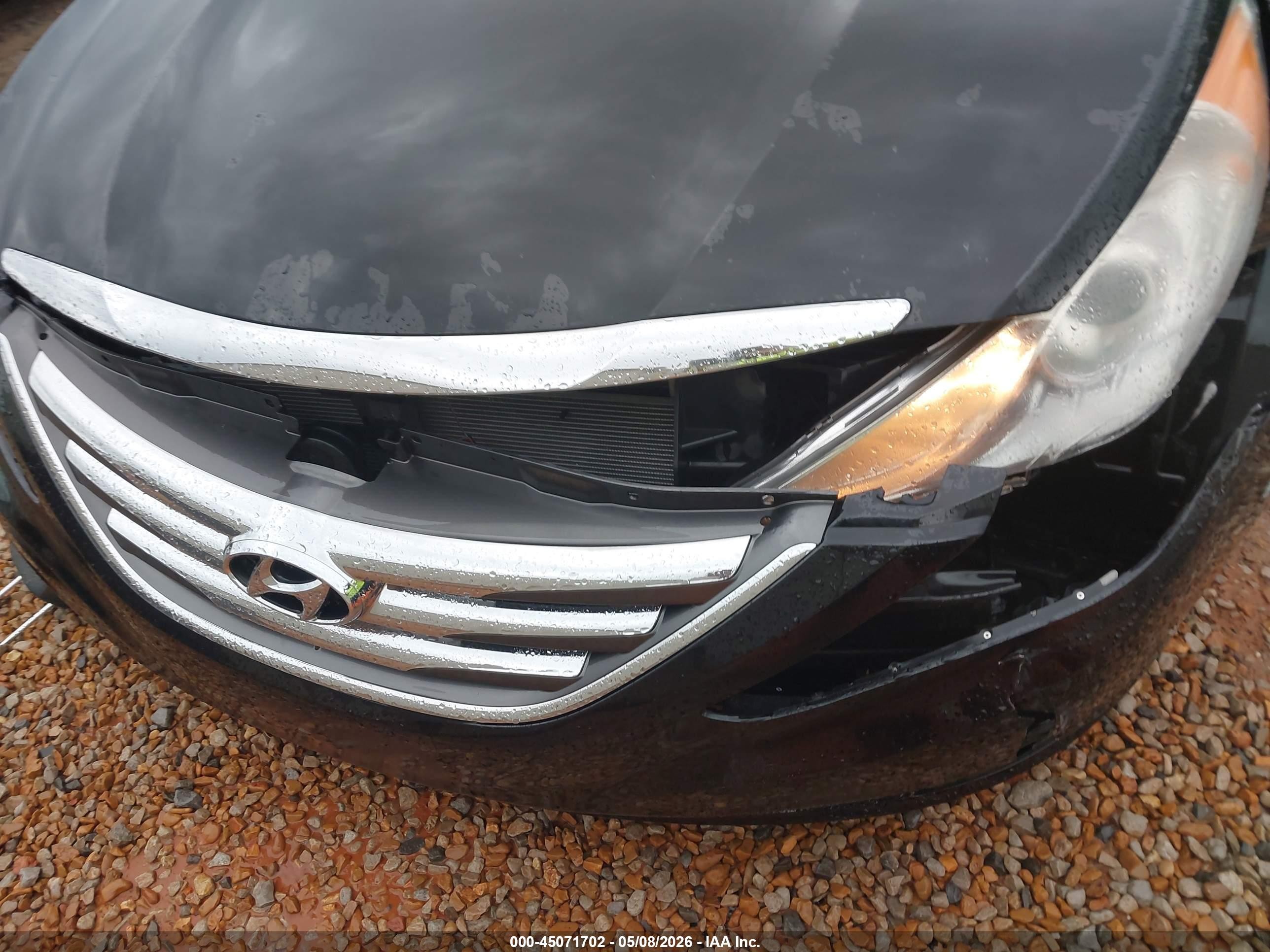 2014 Hyundai Sonata Se Black vin: 5NPEC4AC8EH835951