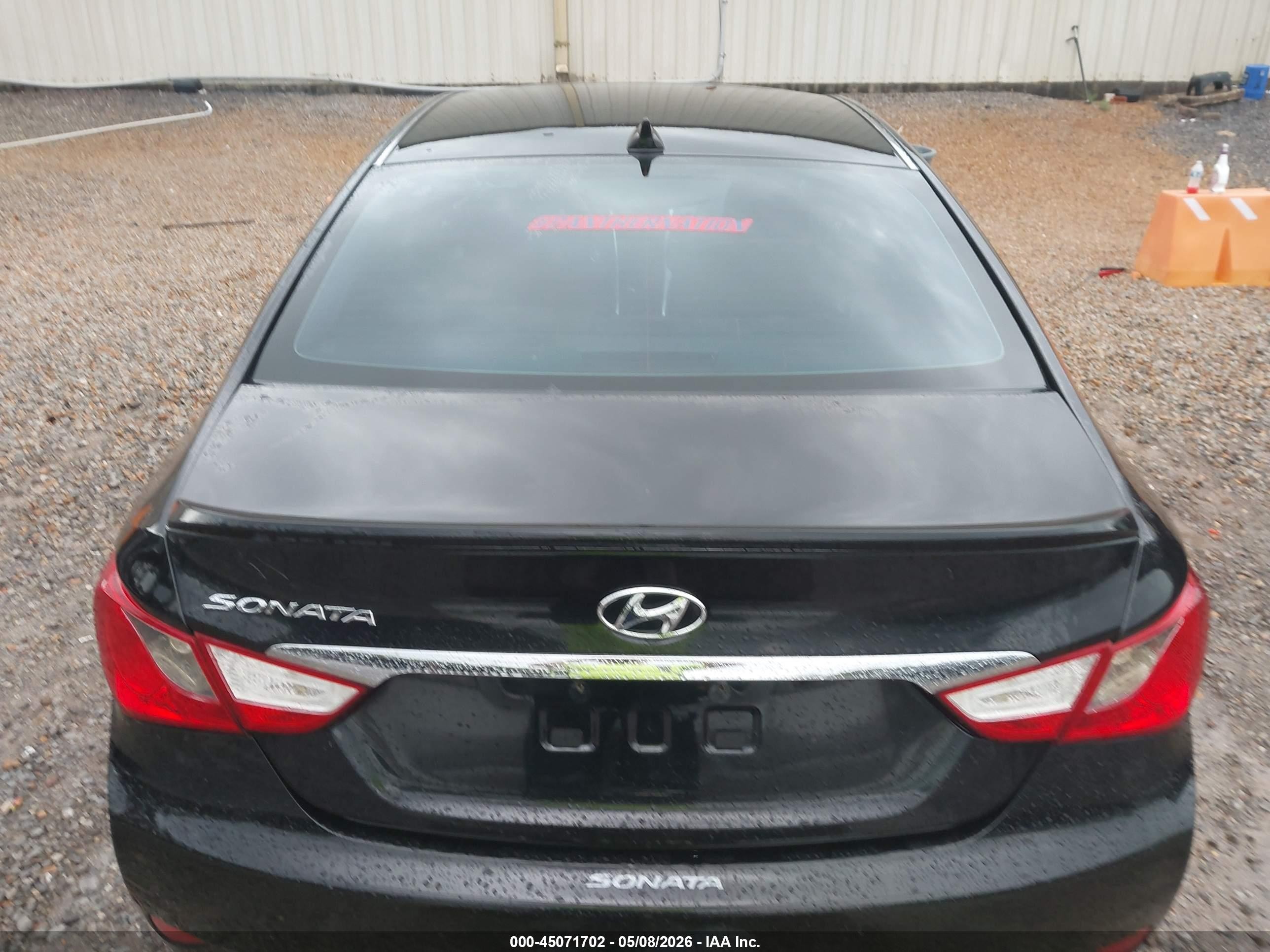 2014 Hyundai Sonata Se Black vin: 5NPEC4AC8EH835951