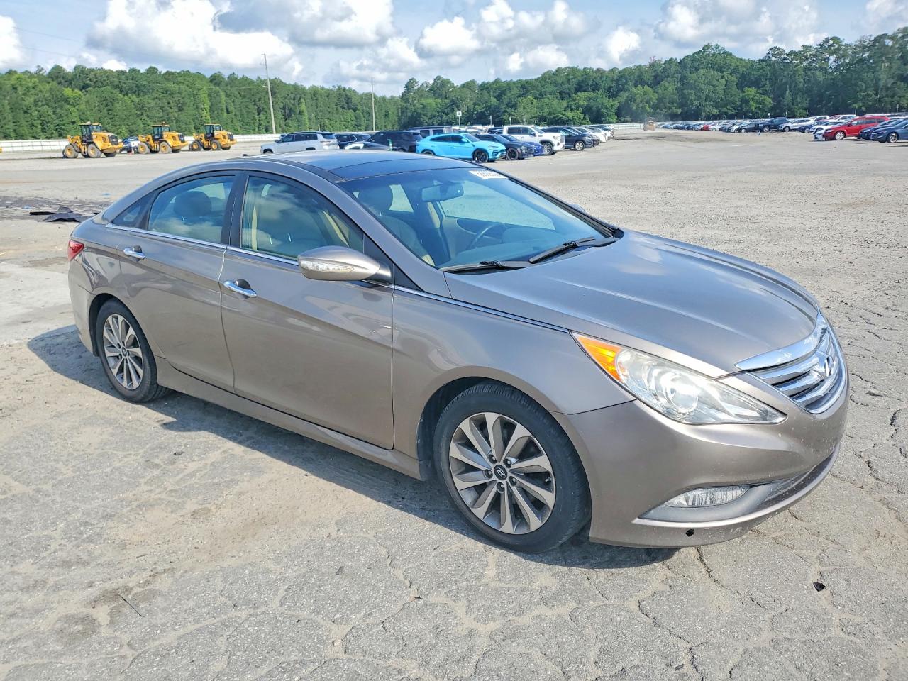 2014 Hyundai Sonata Limited Gray vin: 5NPEC4AC8EH846352