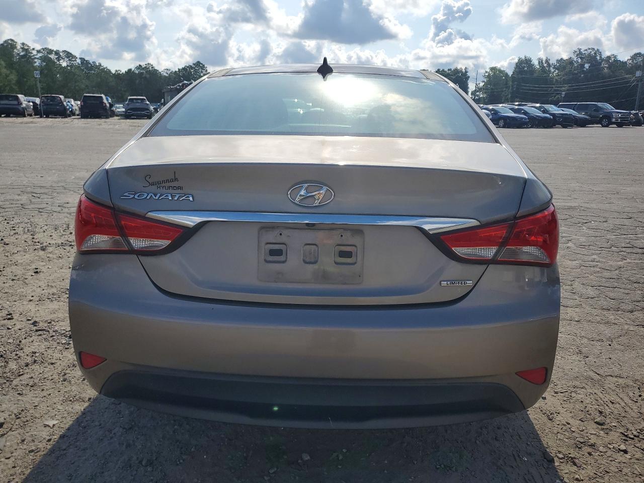 2014 Hyundai Sonata Limited Gray vin: 5NPEC4AC8EH846352
